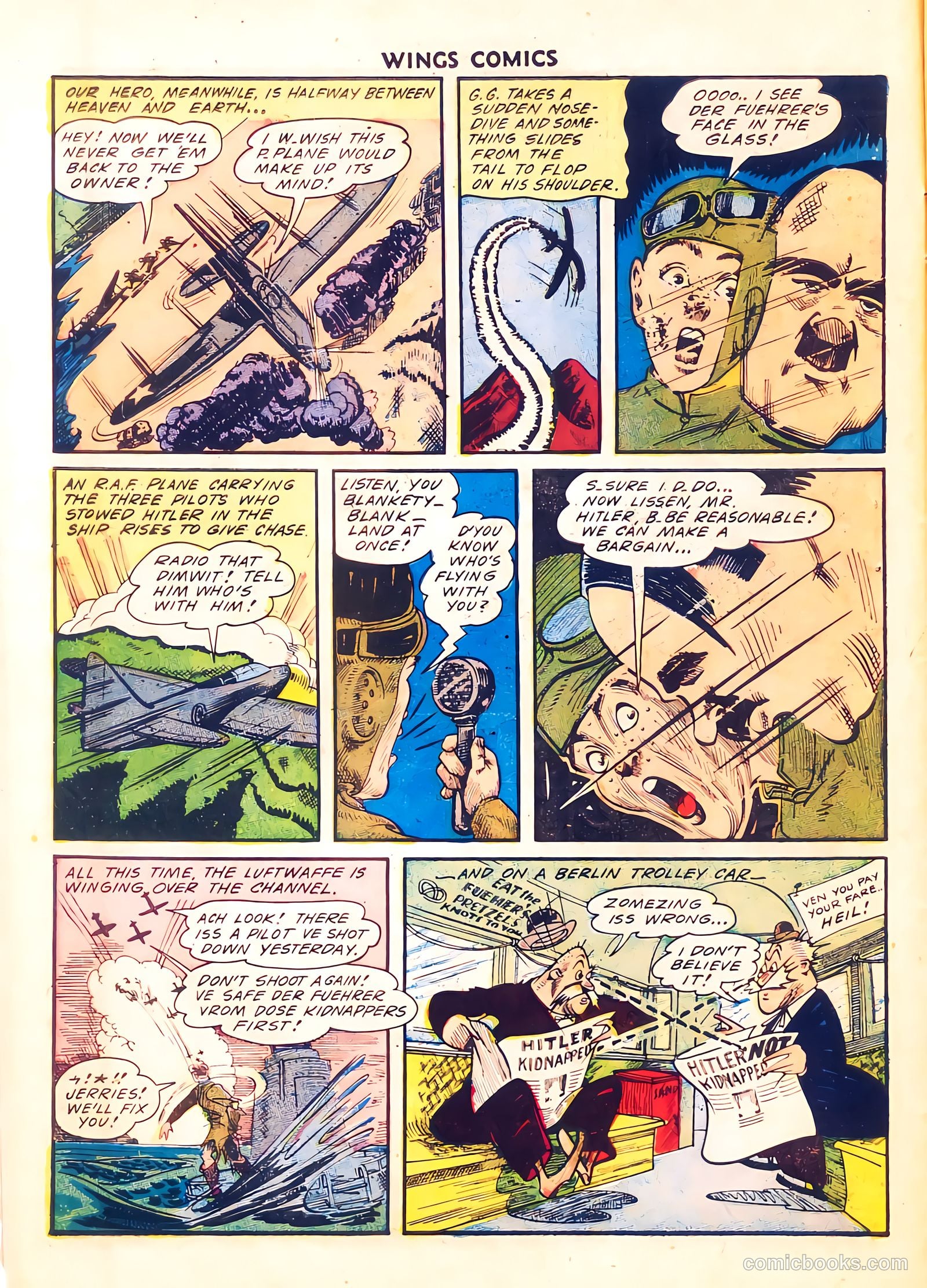 Wings Comics #34 (1943) — page 18 of 59
