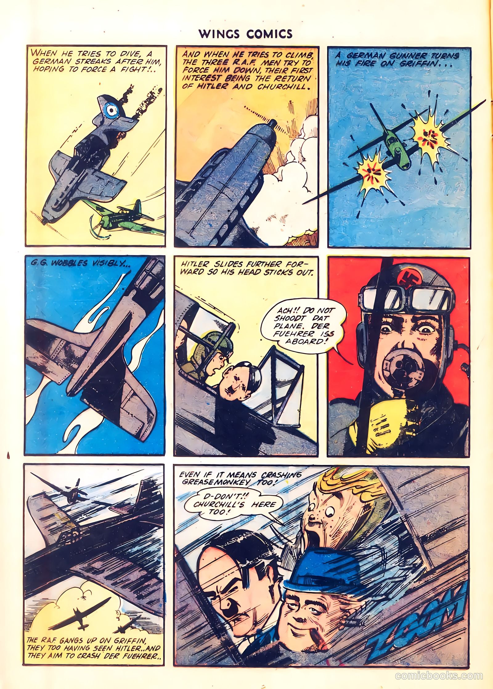 Wings Comics #34 (1943) — page 20 of 59