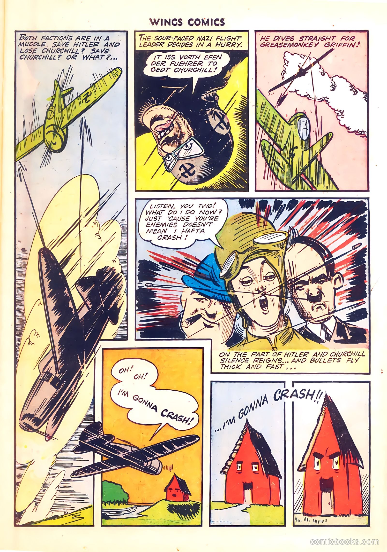 Wings Comics #34 (1943) — page 21 of 59