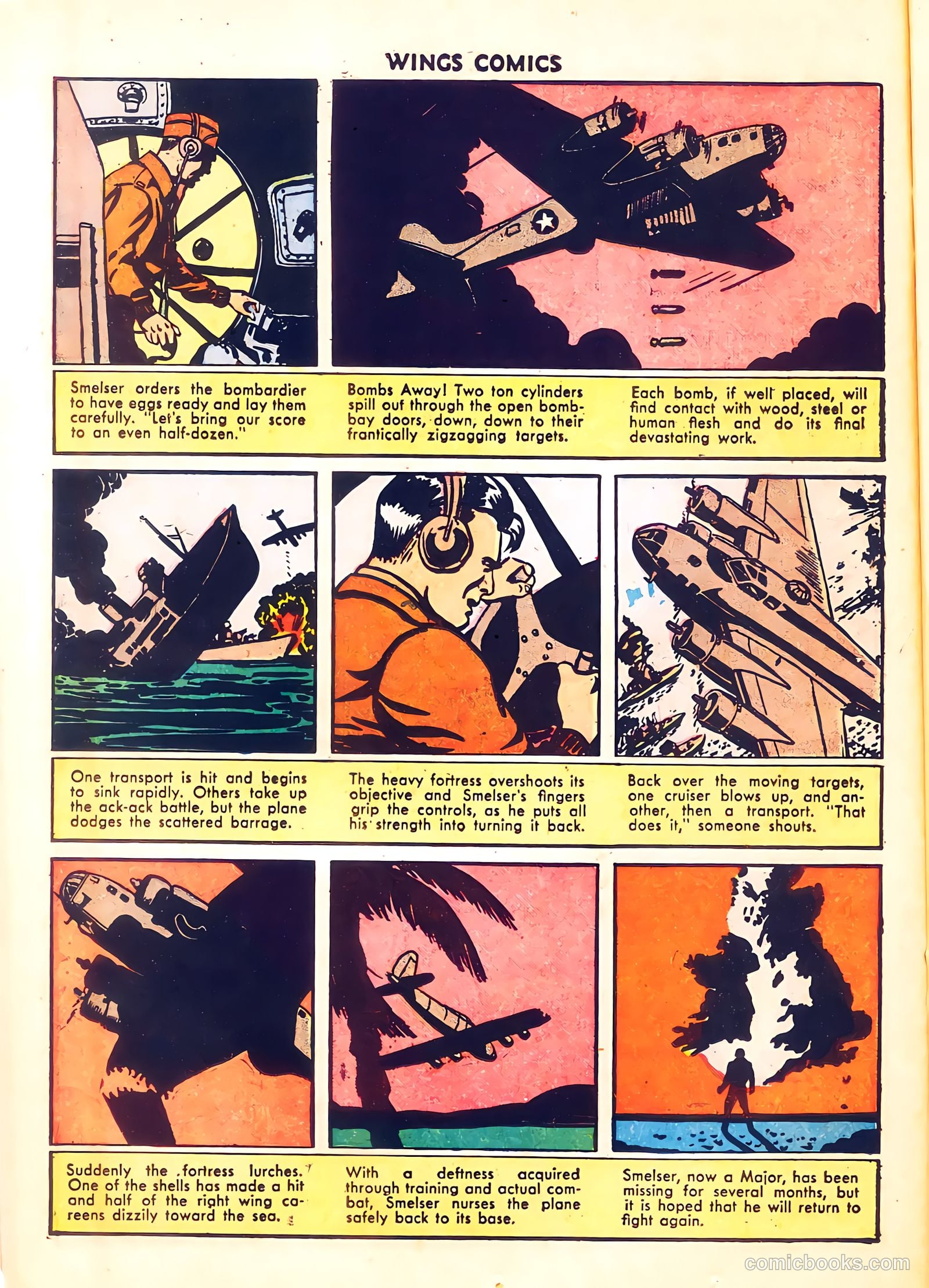 Wings Comics #34 (1943) — page 24 of 59