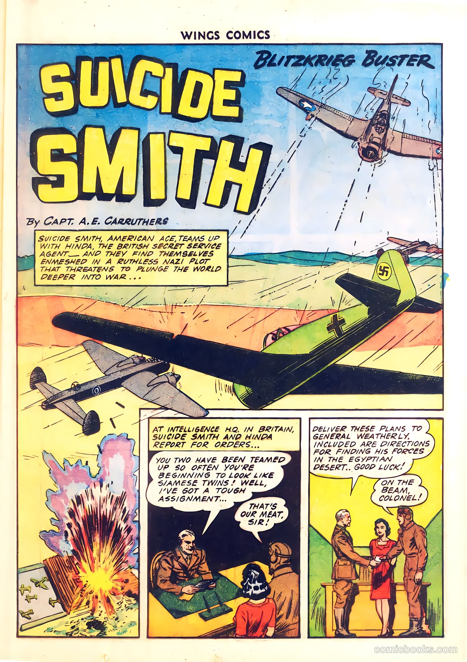 Wings Comics #34 (1943) — page 25 of 59