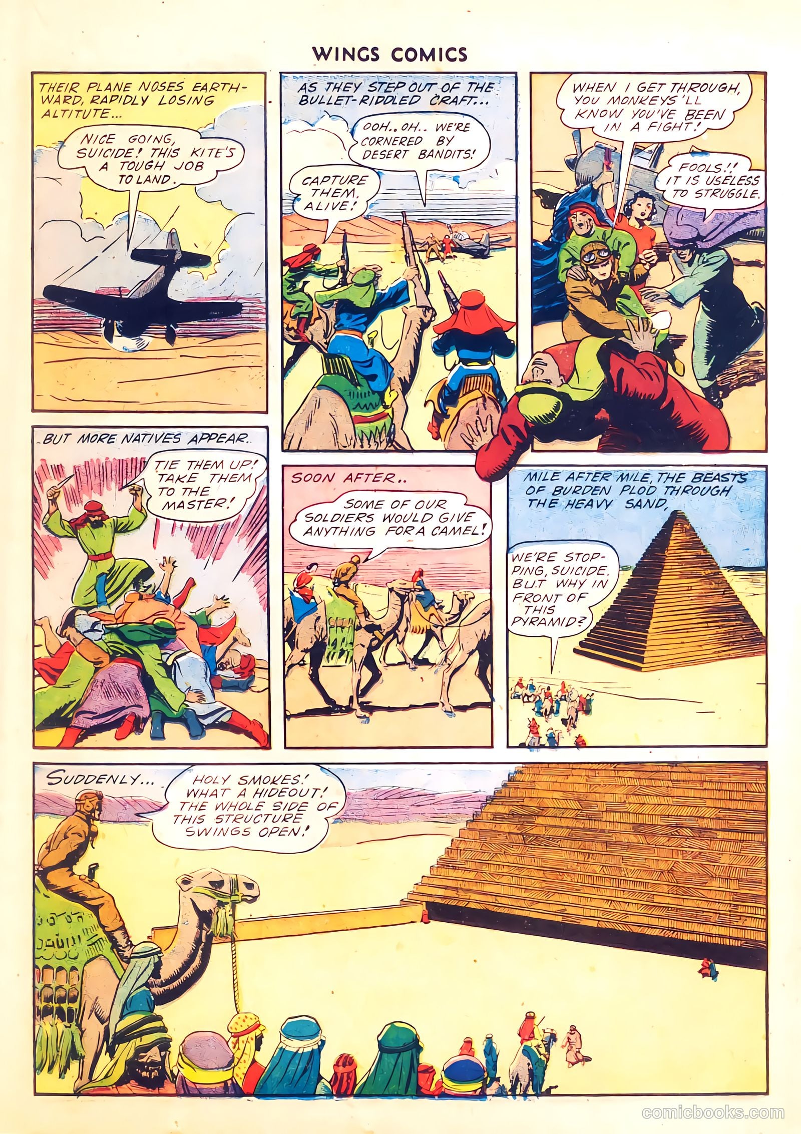 Wings Comics #34 (1943) — page 27 of 59