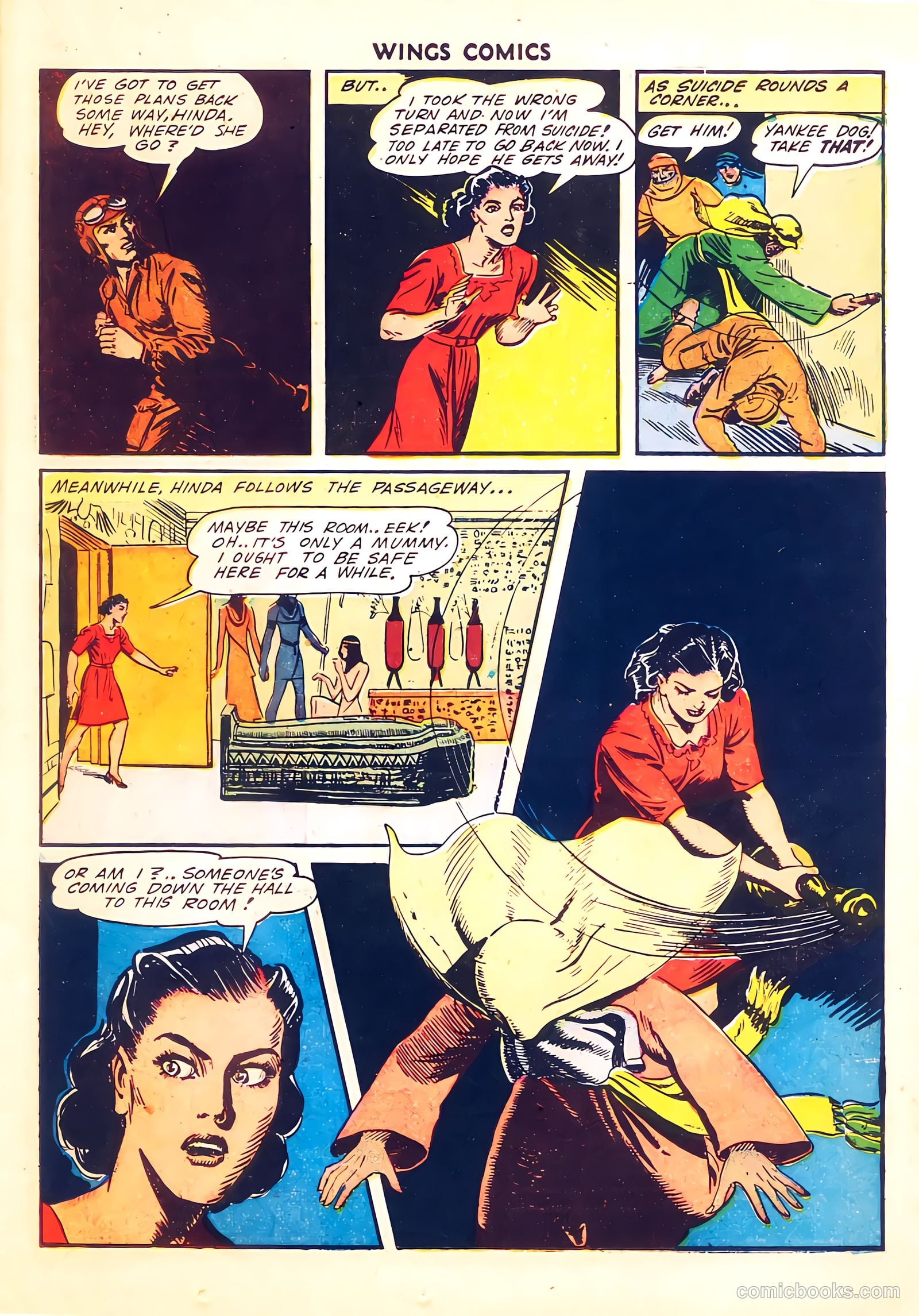 Wings Comics #34 (1943) — page 29 of 59