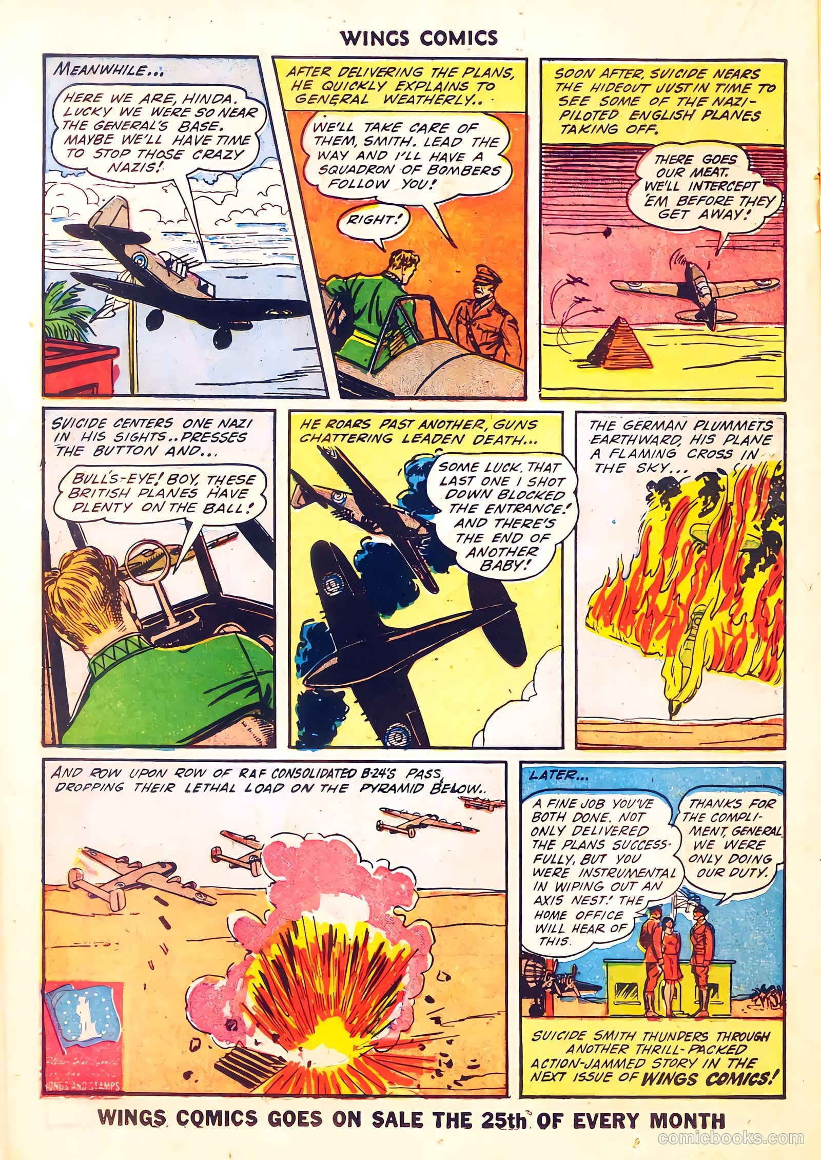 Wings Comics #34 (1943) — page 32 of 59
