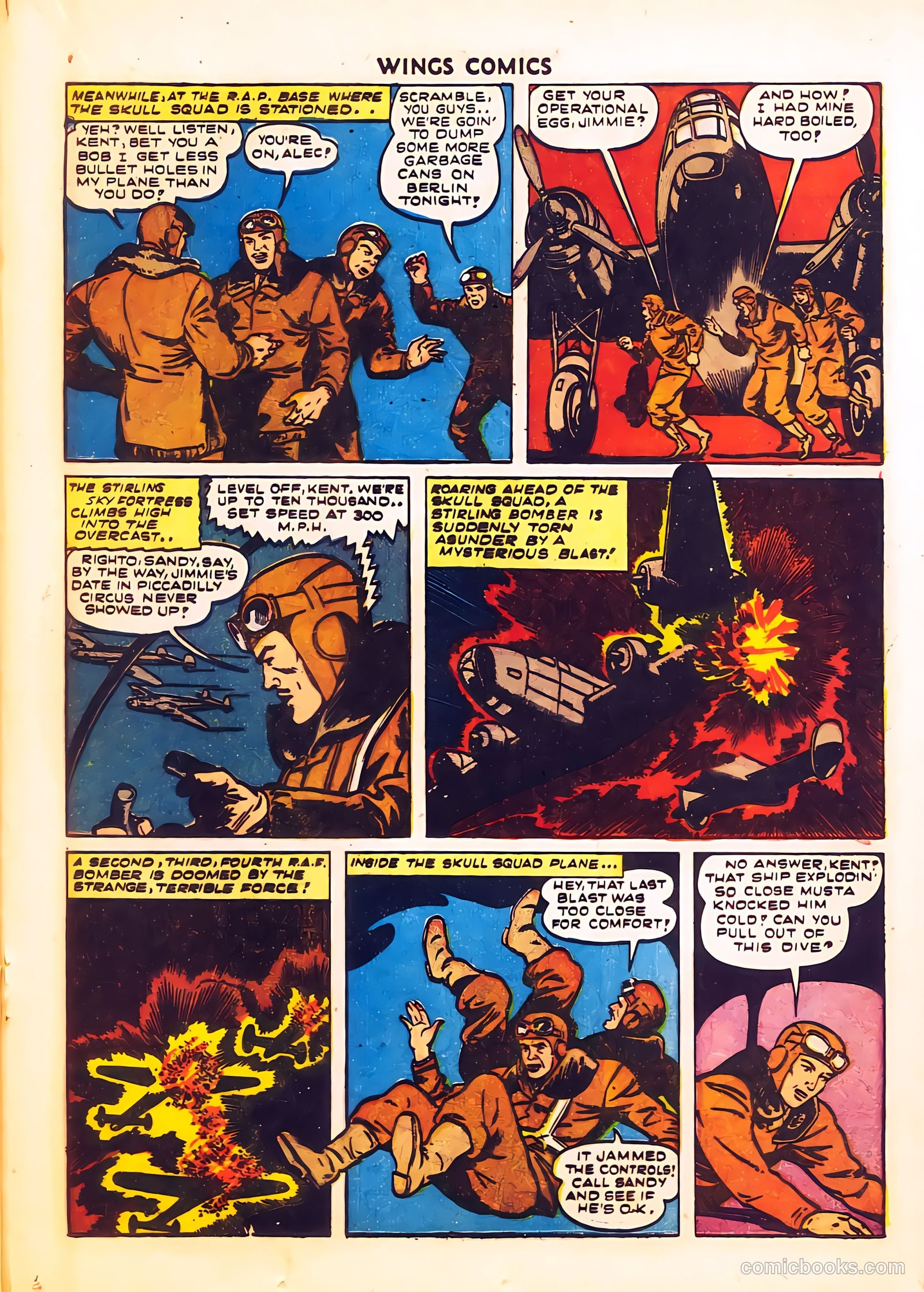 Wings Comics #34 (1943) — page 36 of 59