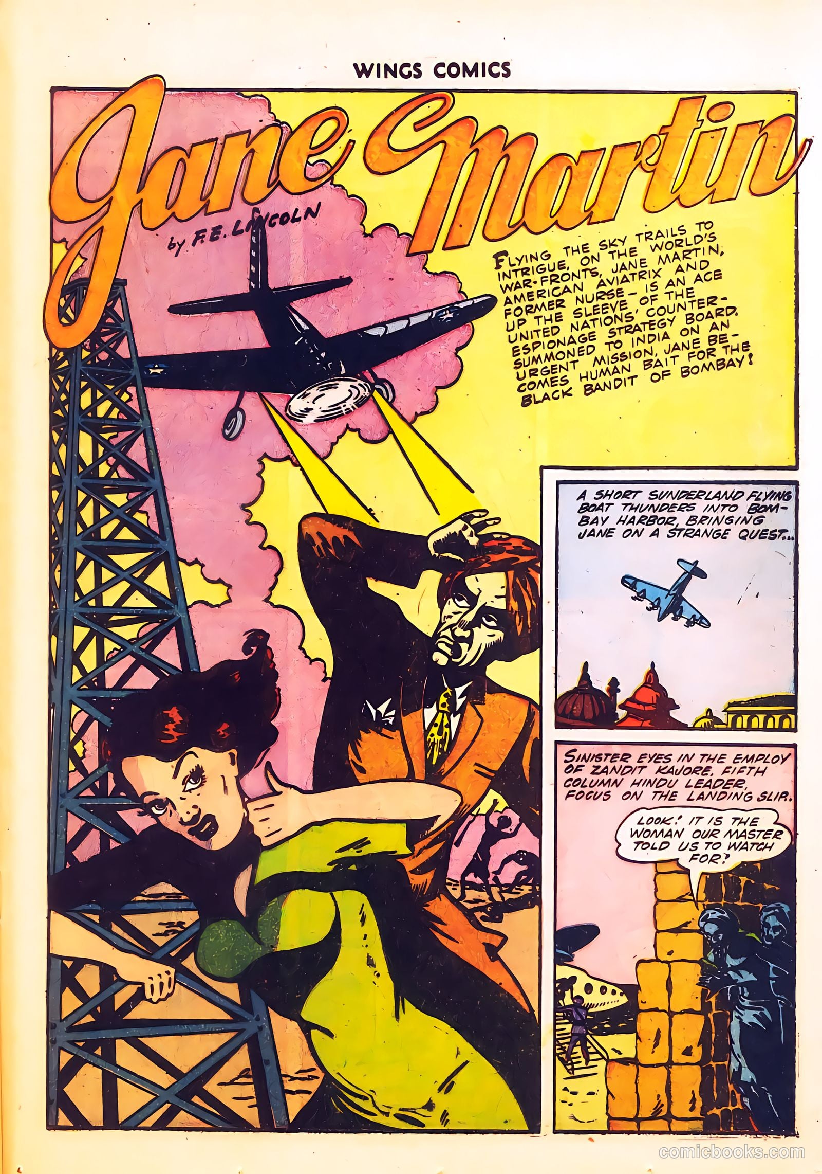 Wings Comics #34 (1943) — page 42 of 59