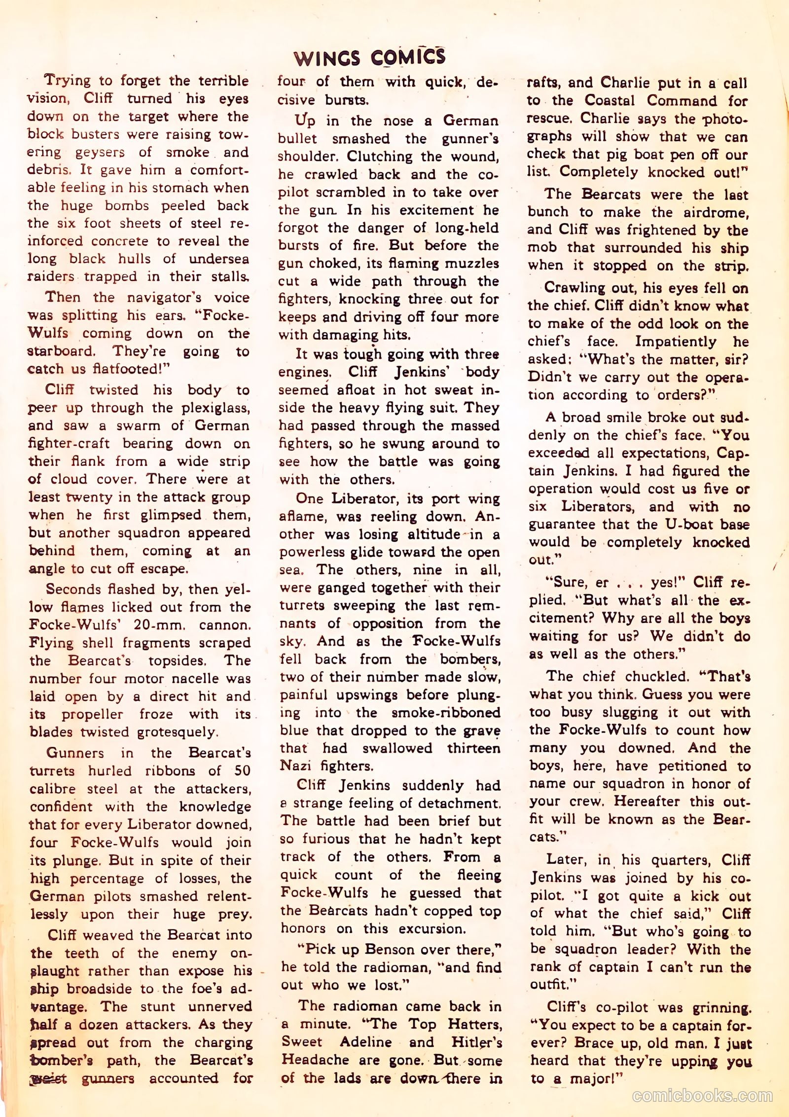 Wings Comics #34 (1943) — page 49 of 59