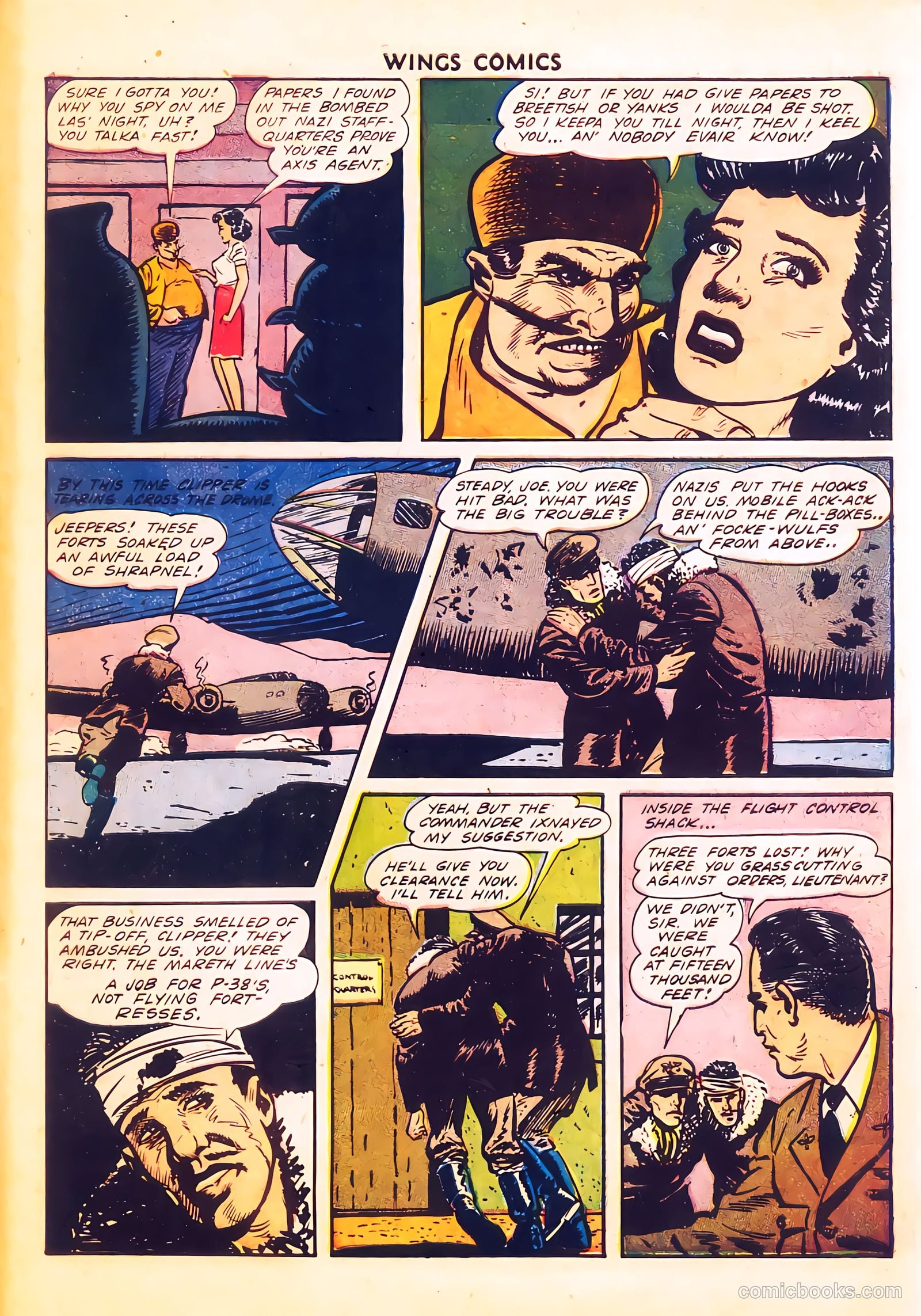 Wings Comics #34 (1943) — page 52 of 59