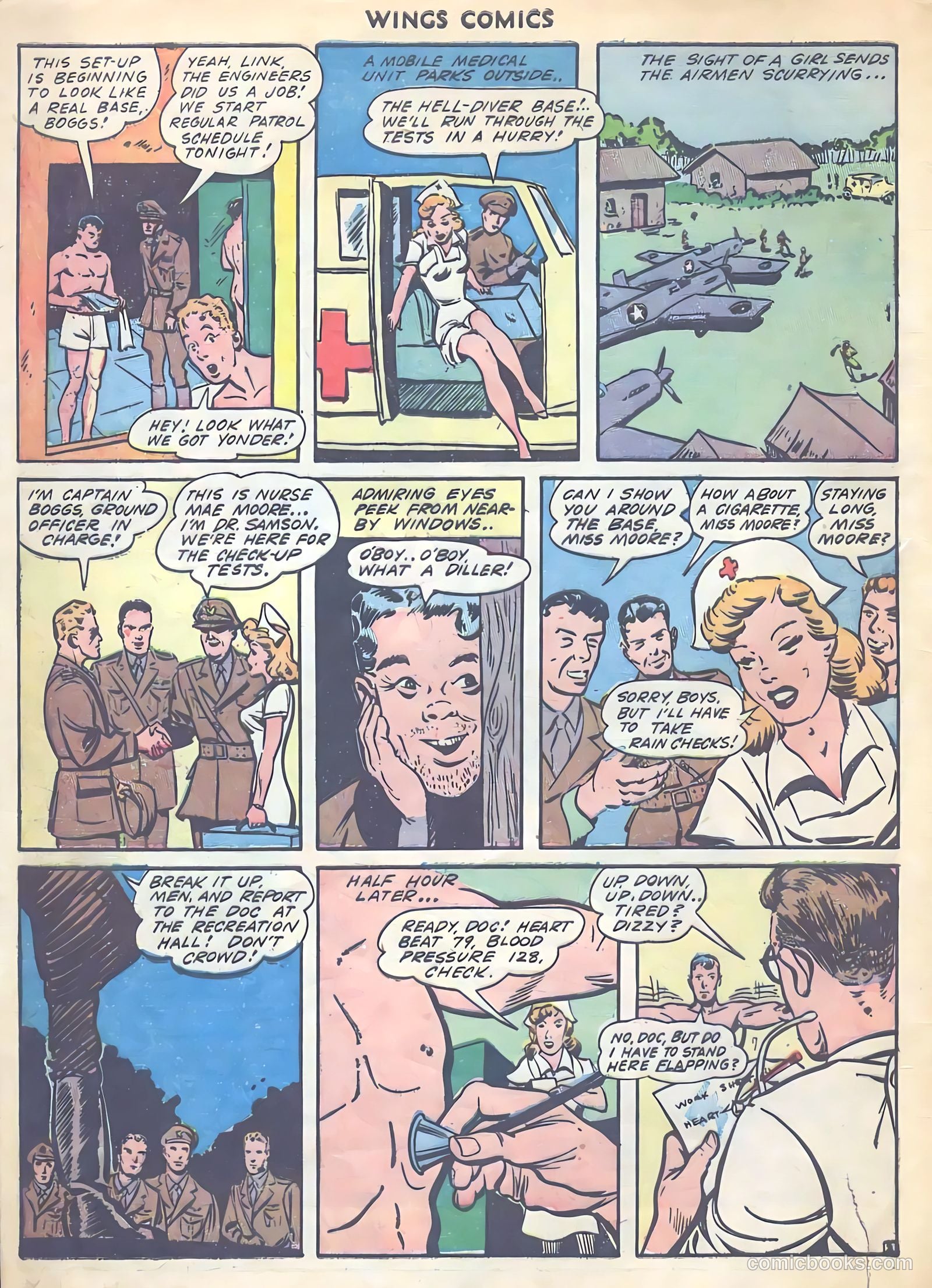 Wings Comics #35 (1943) — page 4 of 60