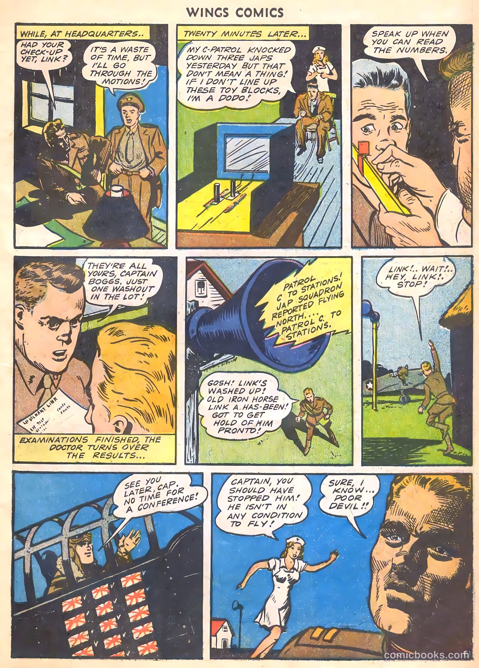 Wings Comics #35 (1943) — page 5 of 60