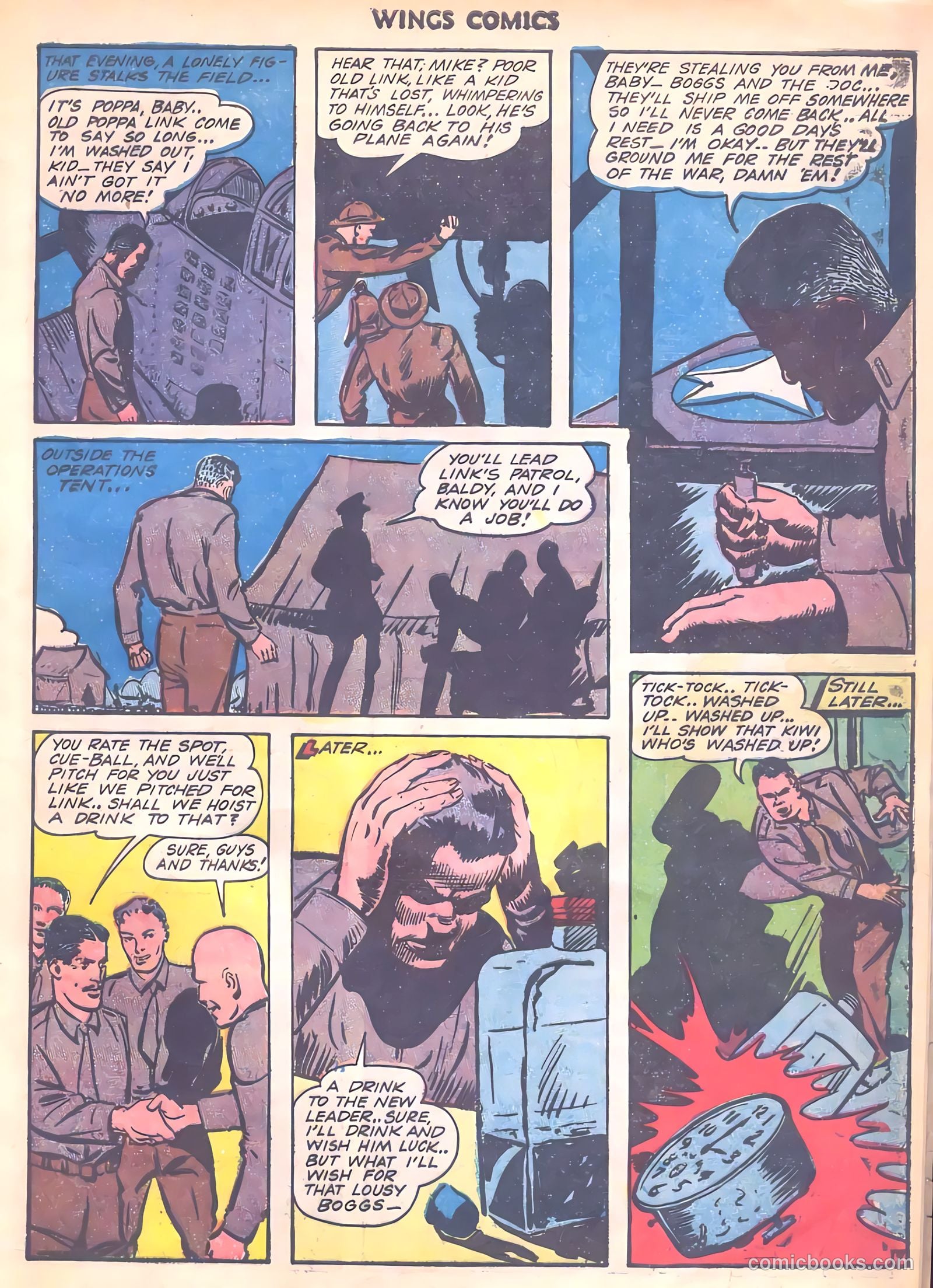 Wings Comics #35 (1943) — page 9 of 60