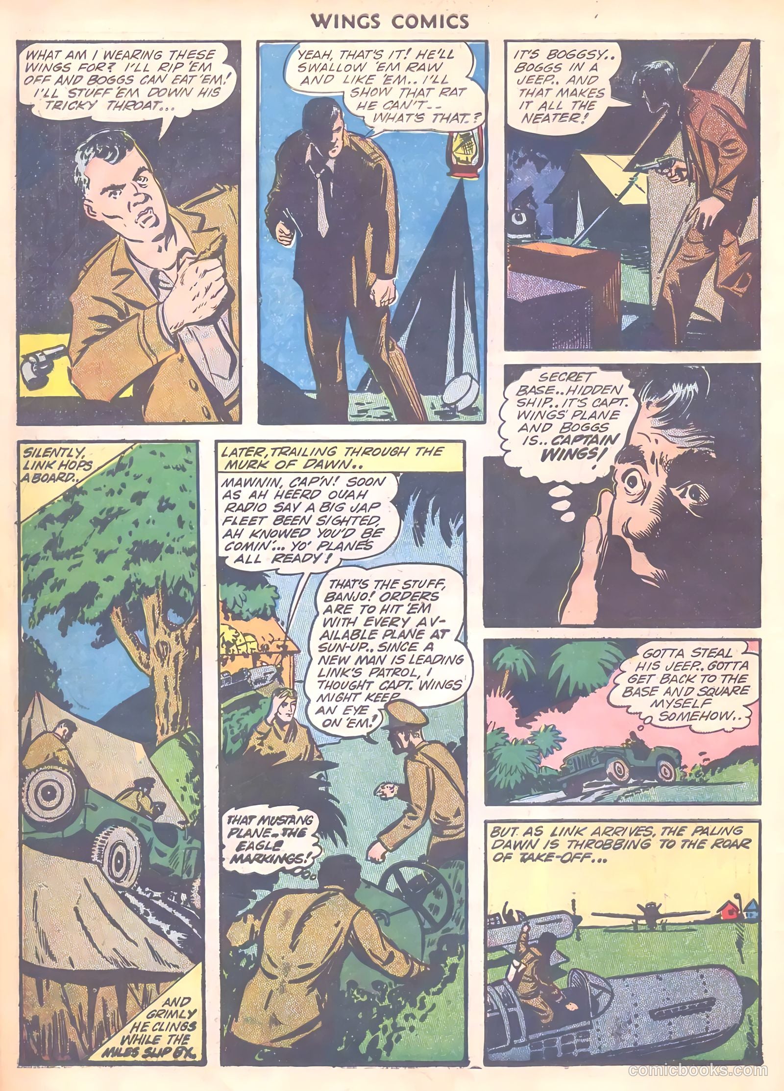 Wings Comics #35 (1943) — page 10 of 60