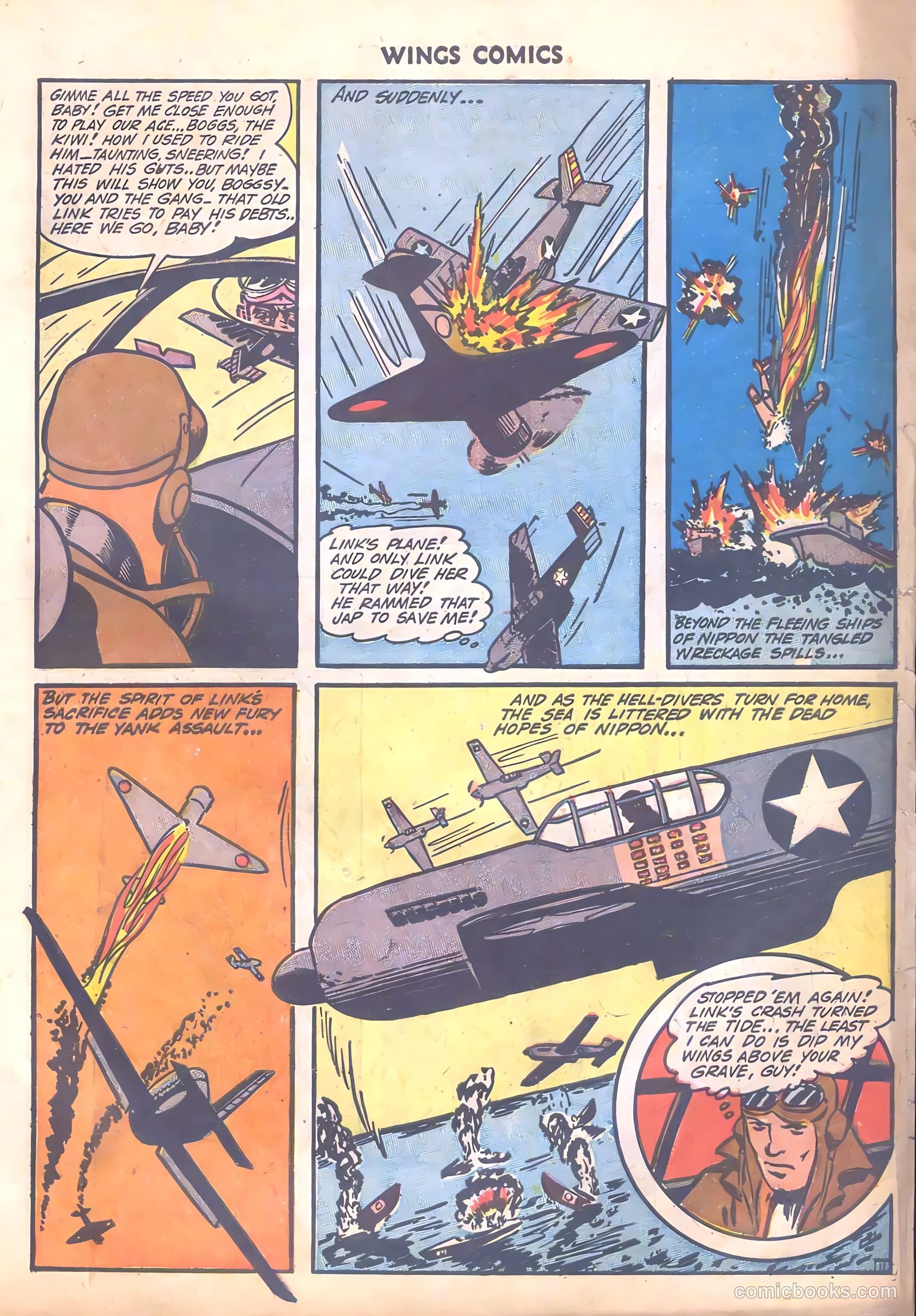 Wings Comics #35 (1943) — page 13 of 60