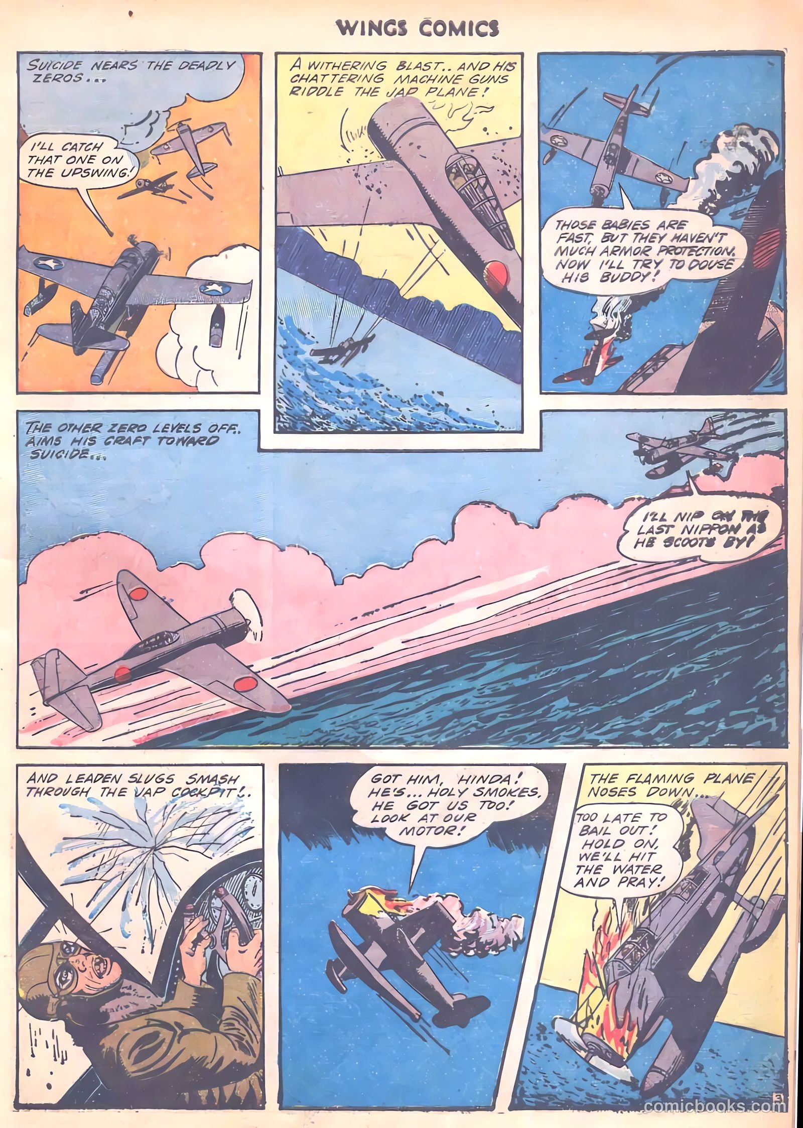 Wings Comics #35 (1943) — page 17 of 60