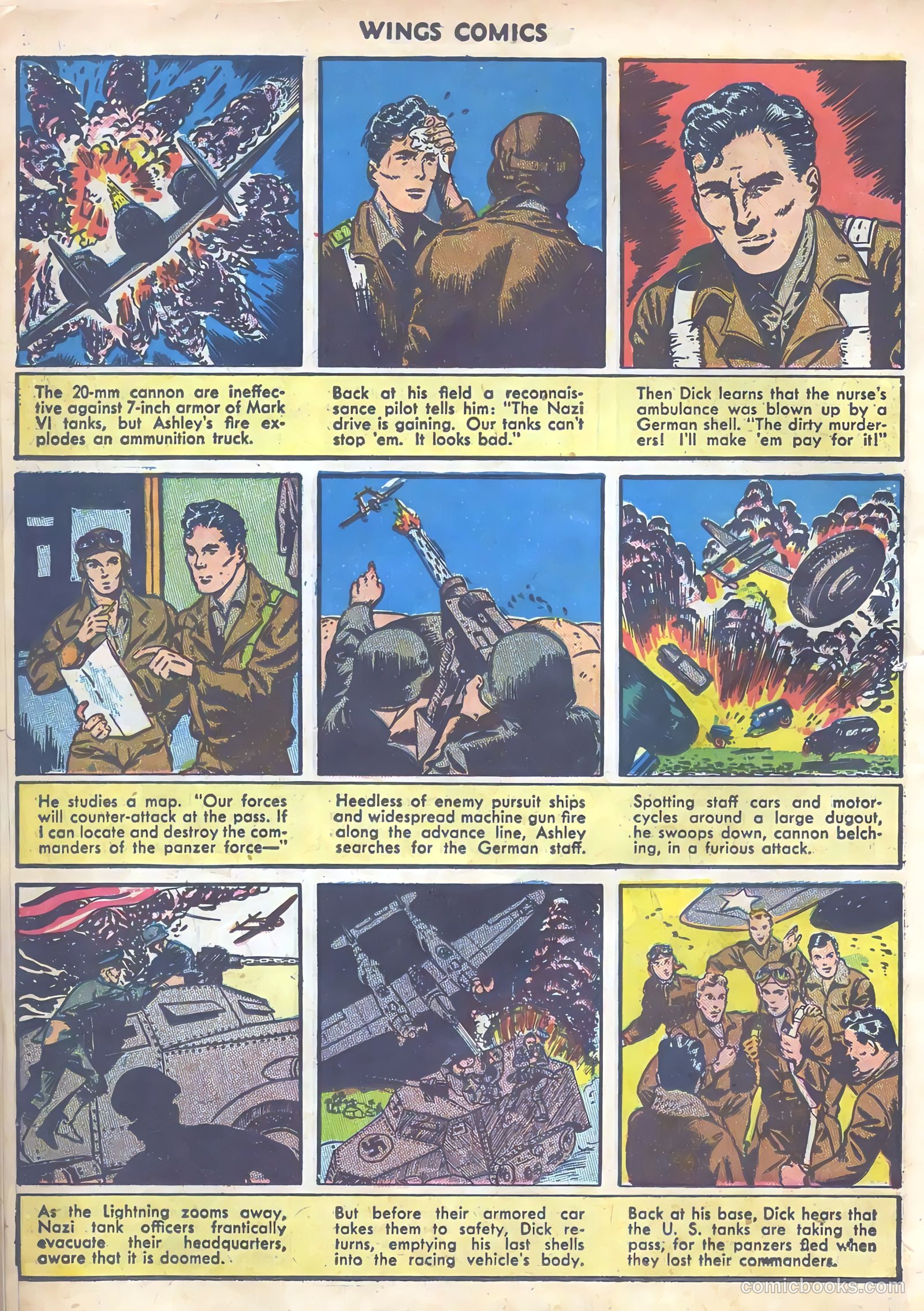 Wings Comics #35 (1943) — page 24 of 60