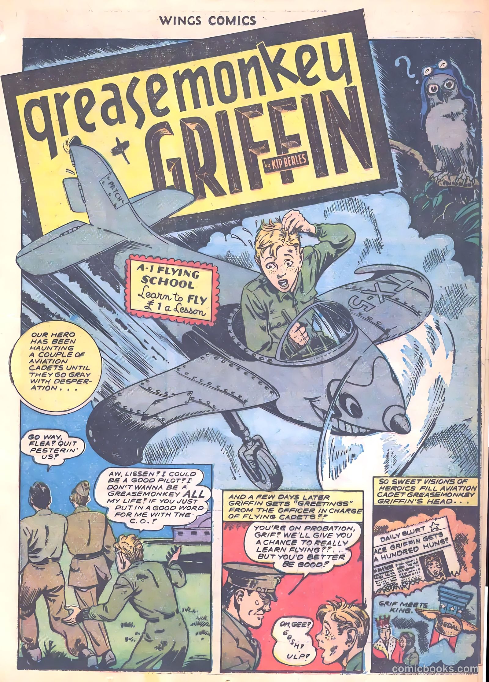 Wings Comics #35 (1943) — page 25 of 60