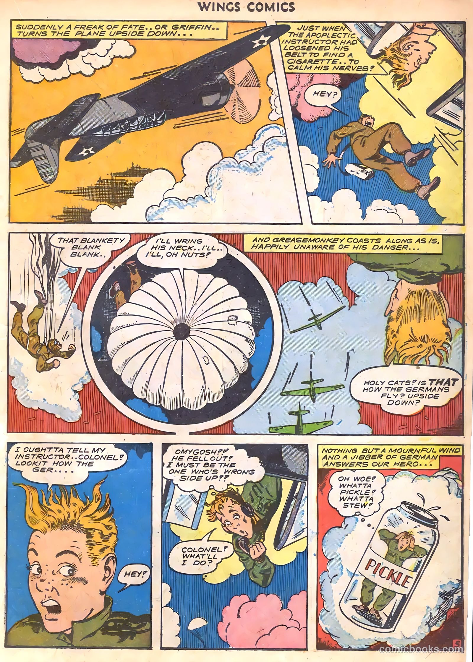 Wings Comics #35 (1943) — page 29 of 60