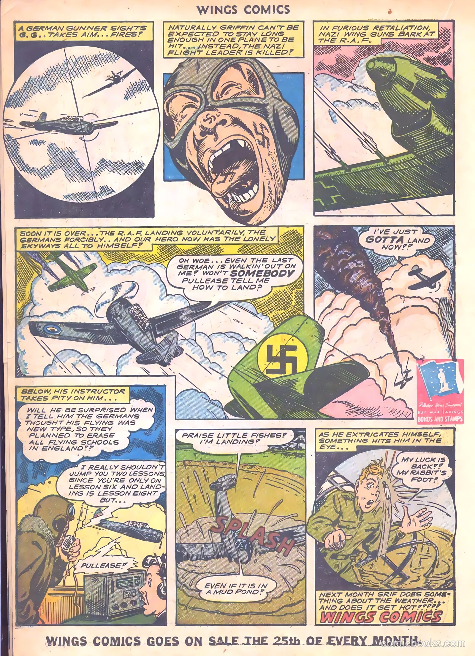 Wings Comics #35 (1943) — page 32 of 60