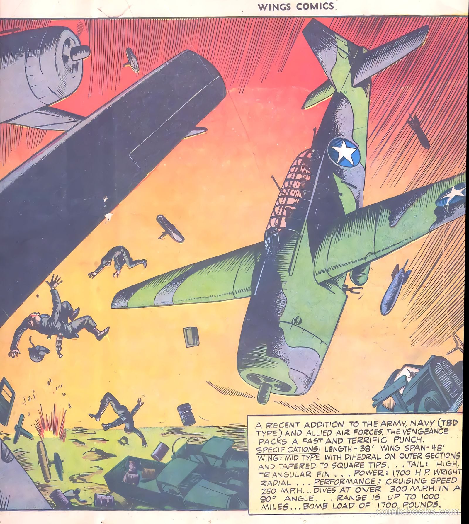 Wings Comics #35 (1943) — page 35 of 60