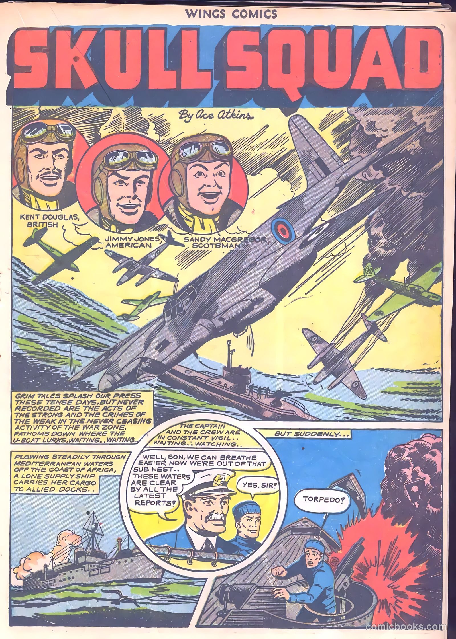 Wings Comics #35 (1943) — page 37 of 60