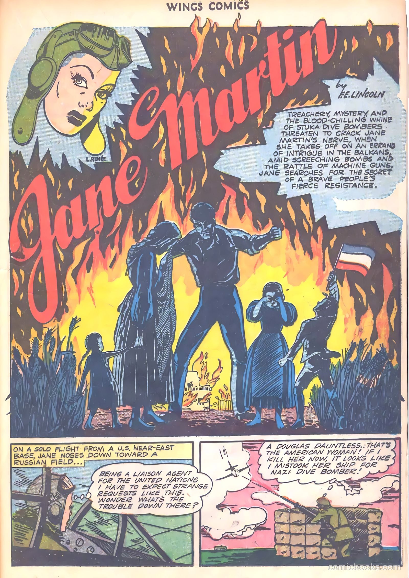 Wings Comics #35 (1943) — page 43 of 60