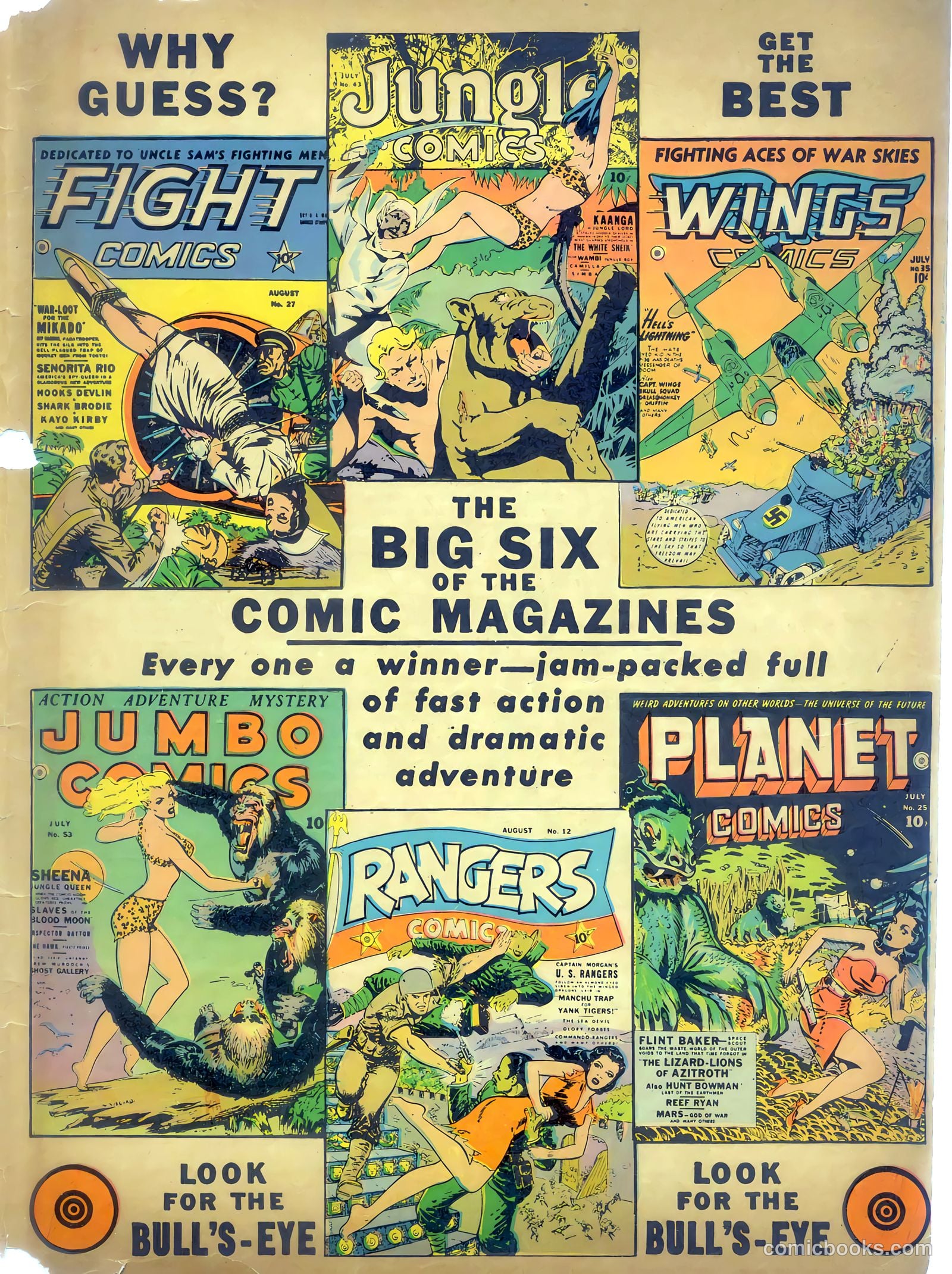 Wings Comics #35 (1943) — page 59 of 60