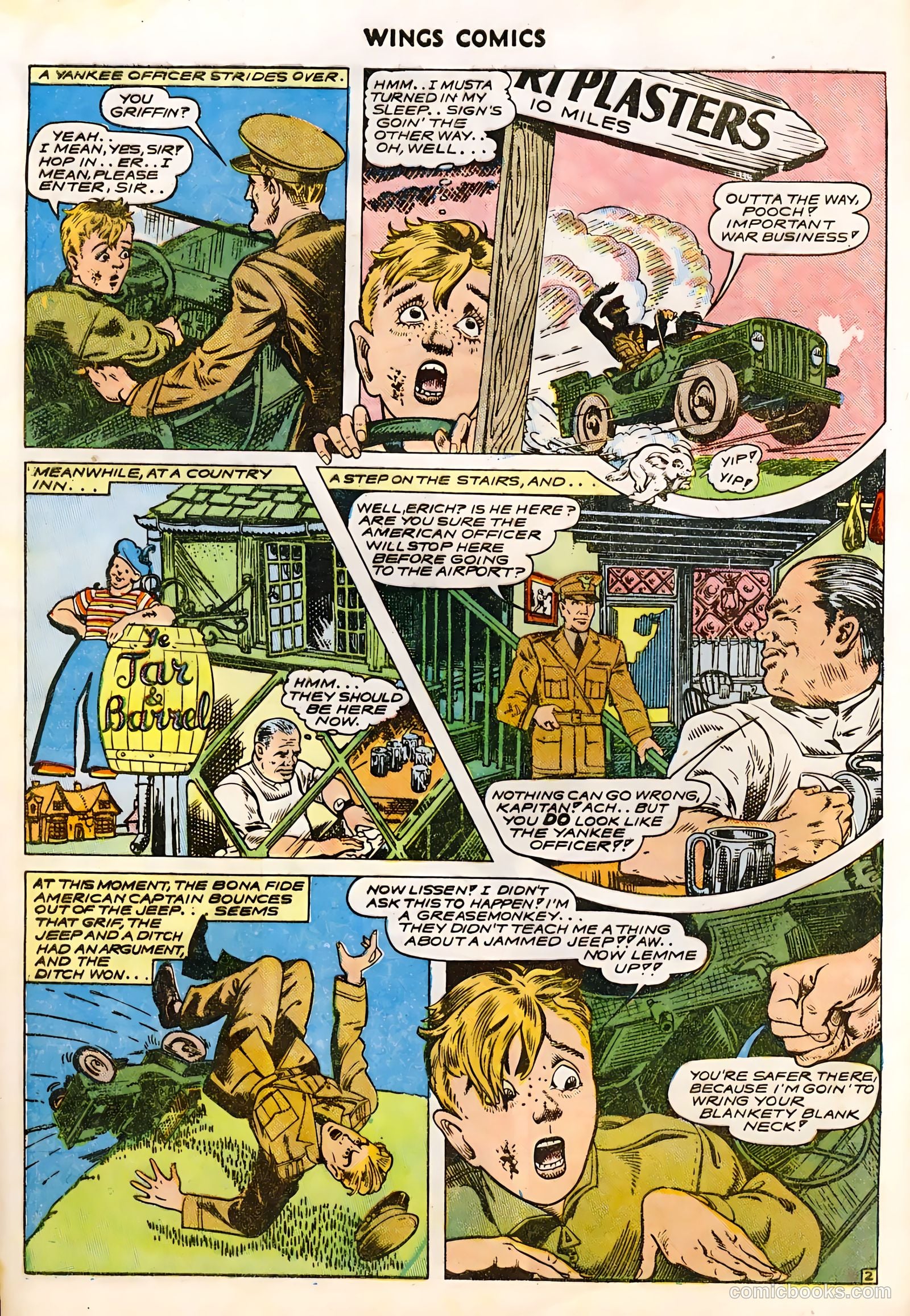 Wings Comics #36 (1943) — page 14 of 61
