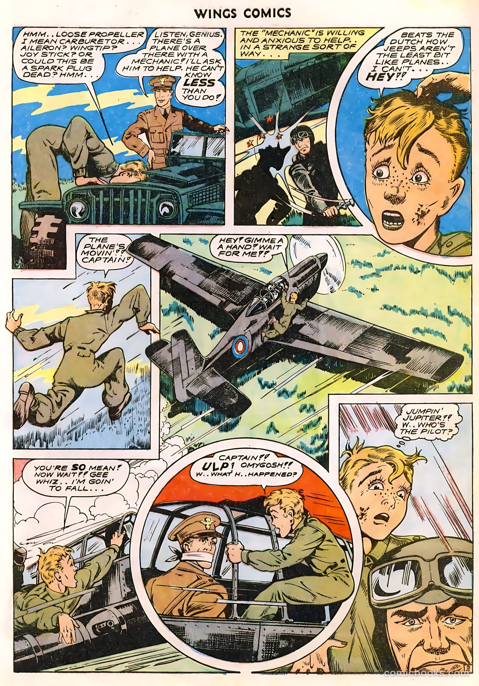 Wings Comics #36 (1943) — page 15 of 61