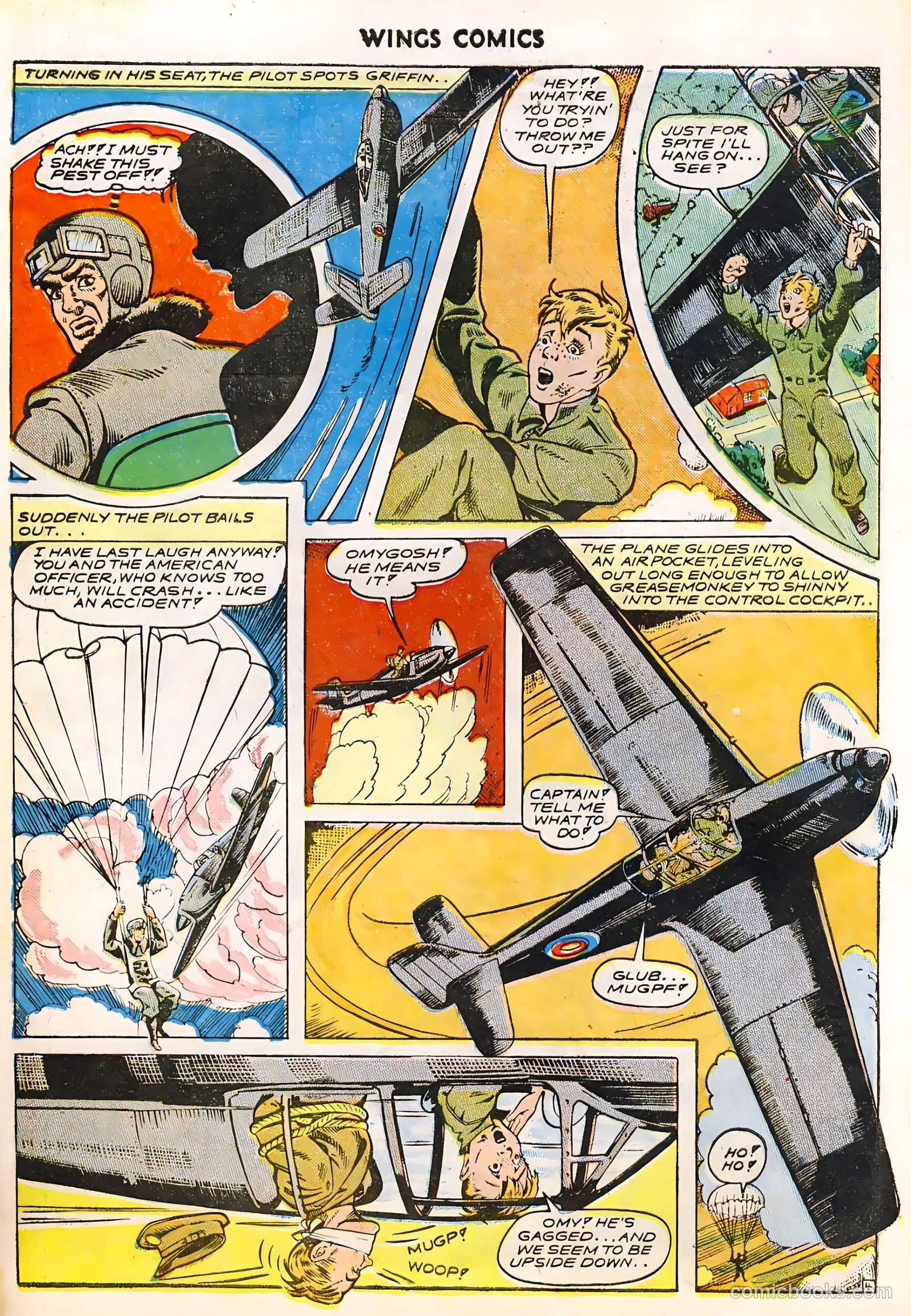 Wings Comics #36 (1943) — page 16 of 61