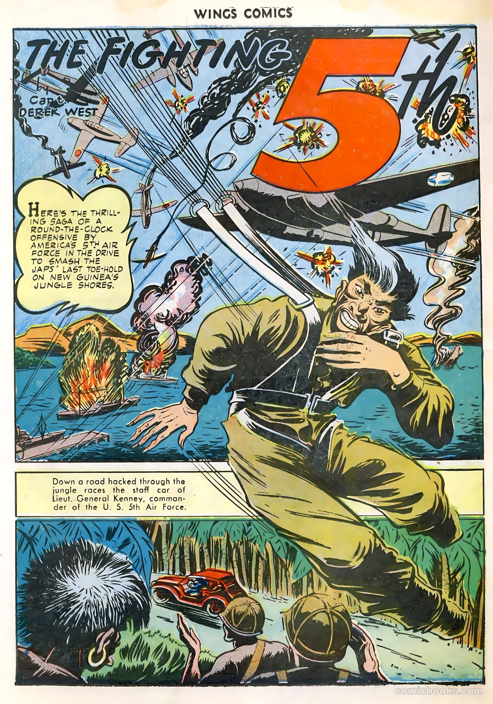 Wings Comics #36 (1943) — page 21 of 61