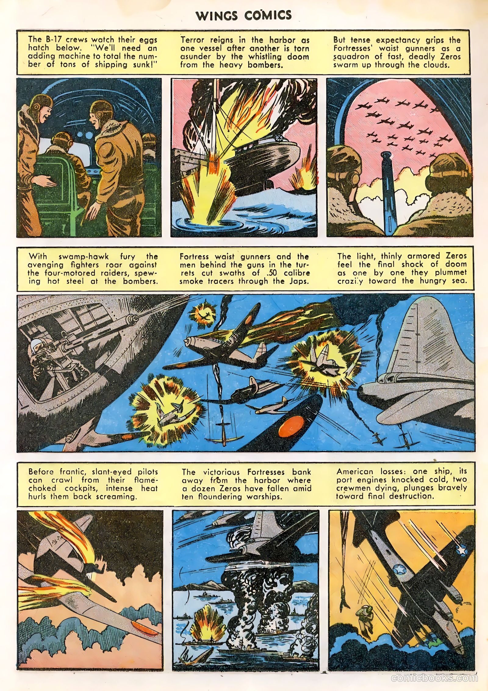 Wings Comics #36 (1943) — page 23 of 61