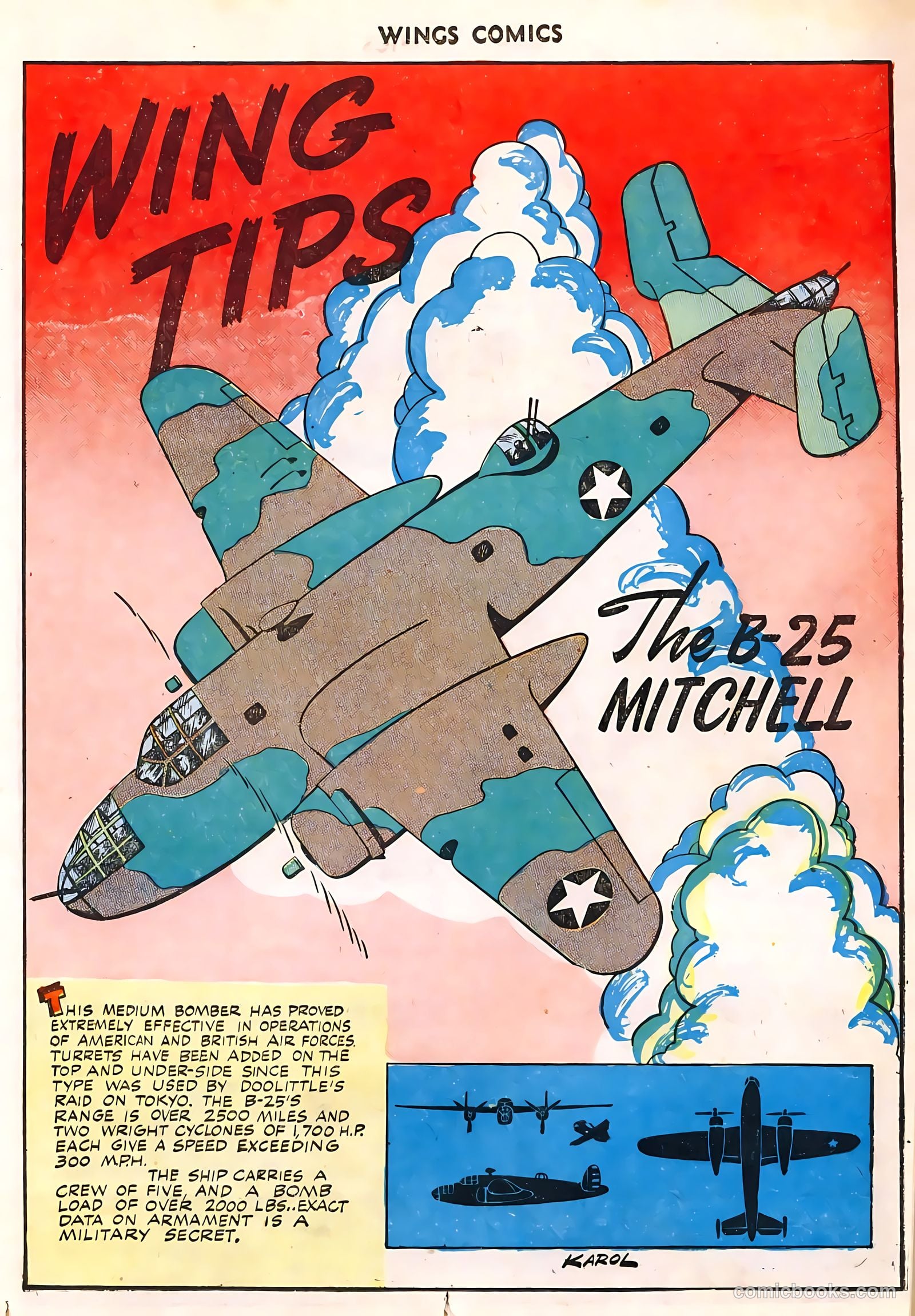 Wings Comics #36 (1943) — page 27 of 61