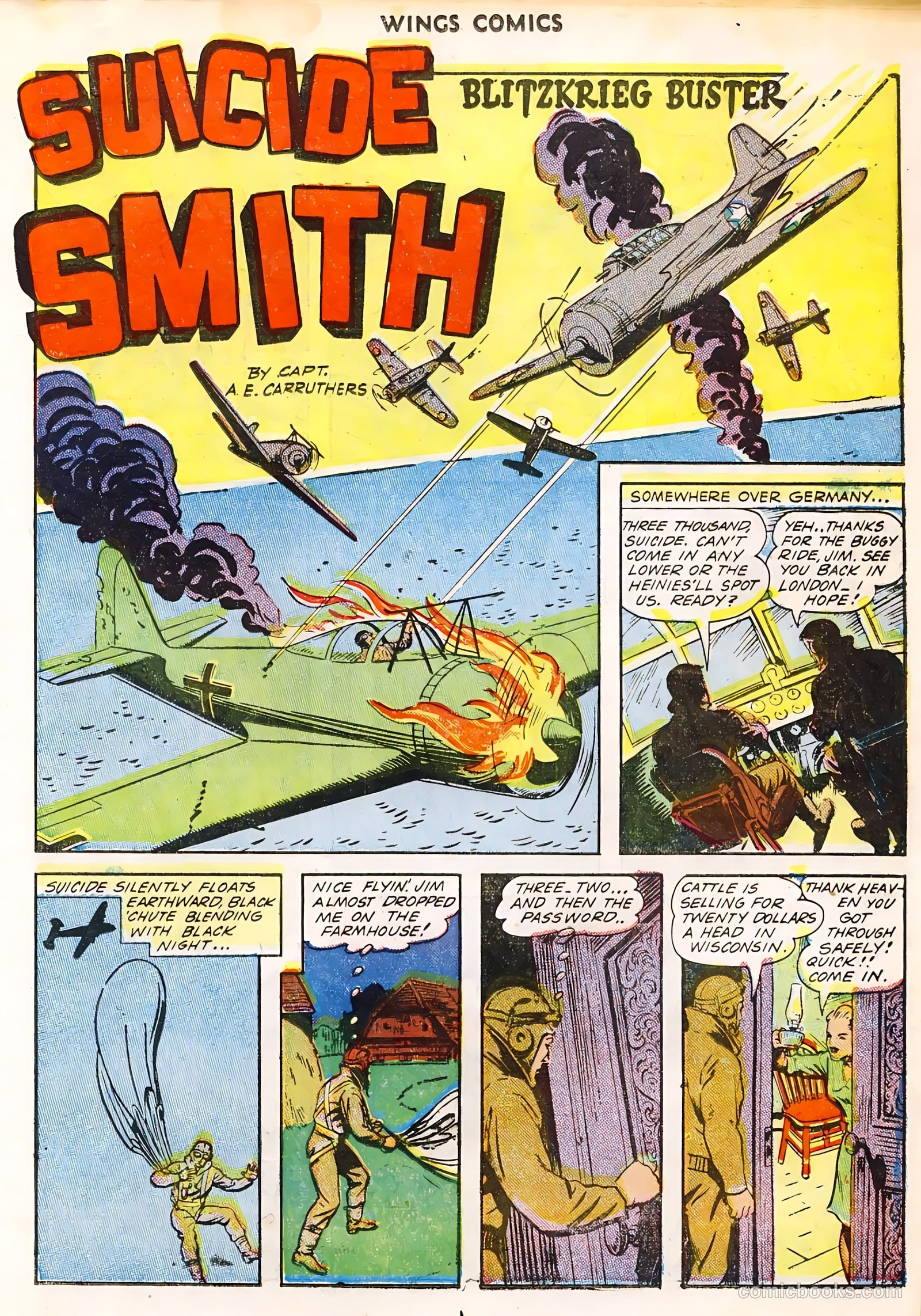 Wings Comics #36 (1943) — page 29 of 61