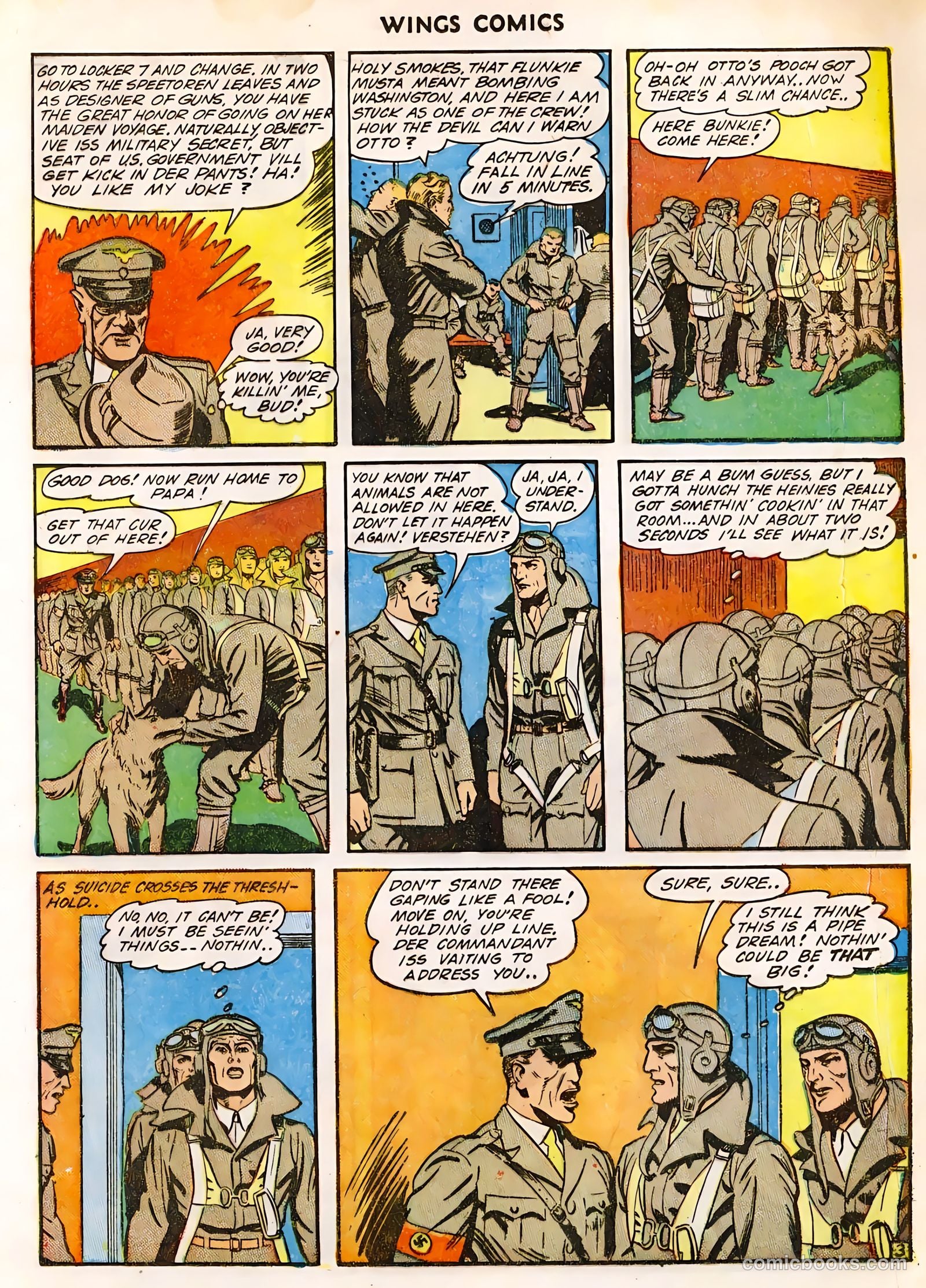 Wings Comics #36 (1943) — page 31 of 61