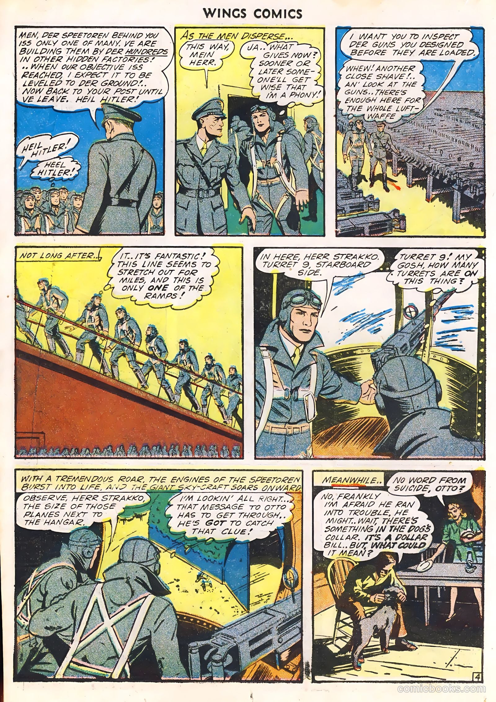 Wings Comics #36 (1943) — page 32 of 61