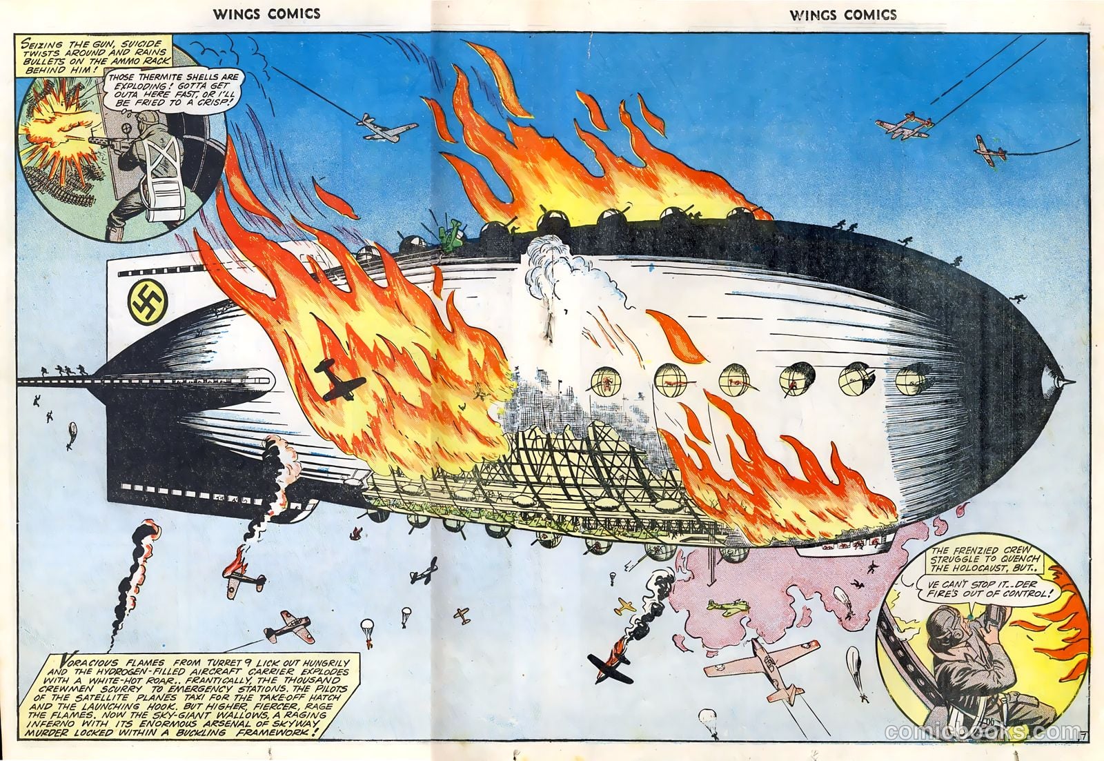 Wings Comics #36 (1943) — page 34 of 61