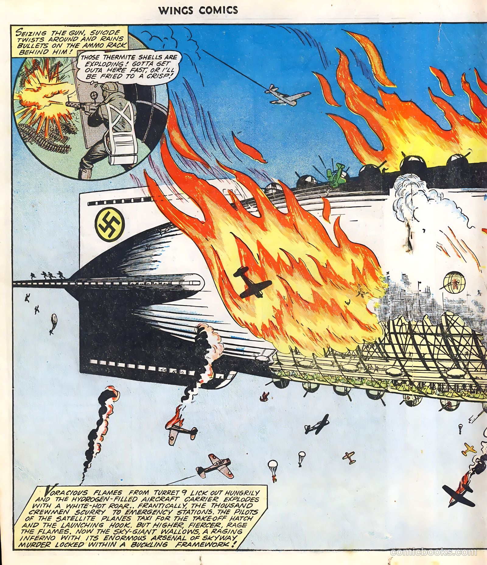 Wings Comics #36 (1943) — page 35 of 61