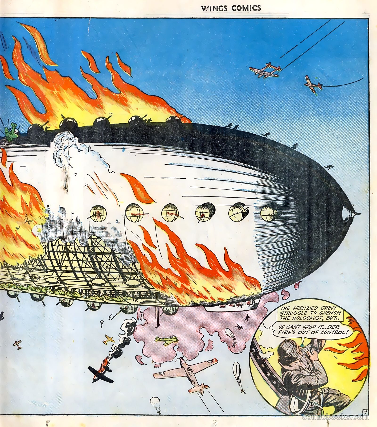Wings Comics #36 (1943) — page 36 of 61
