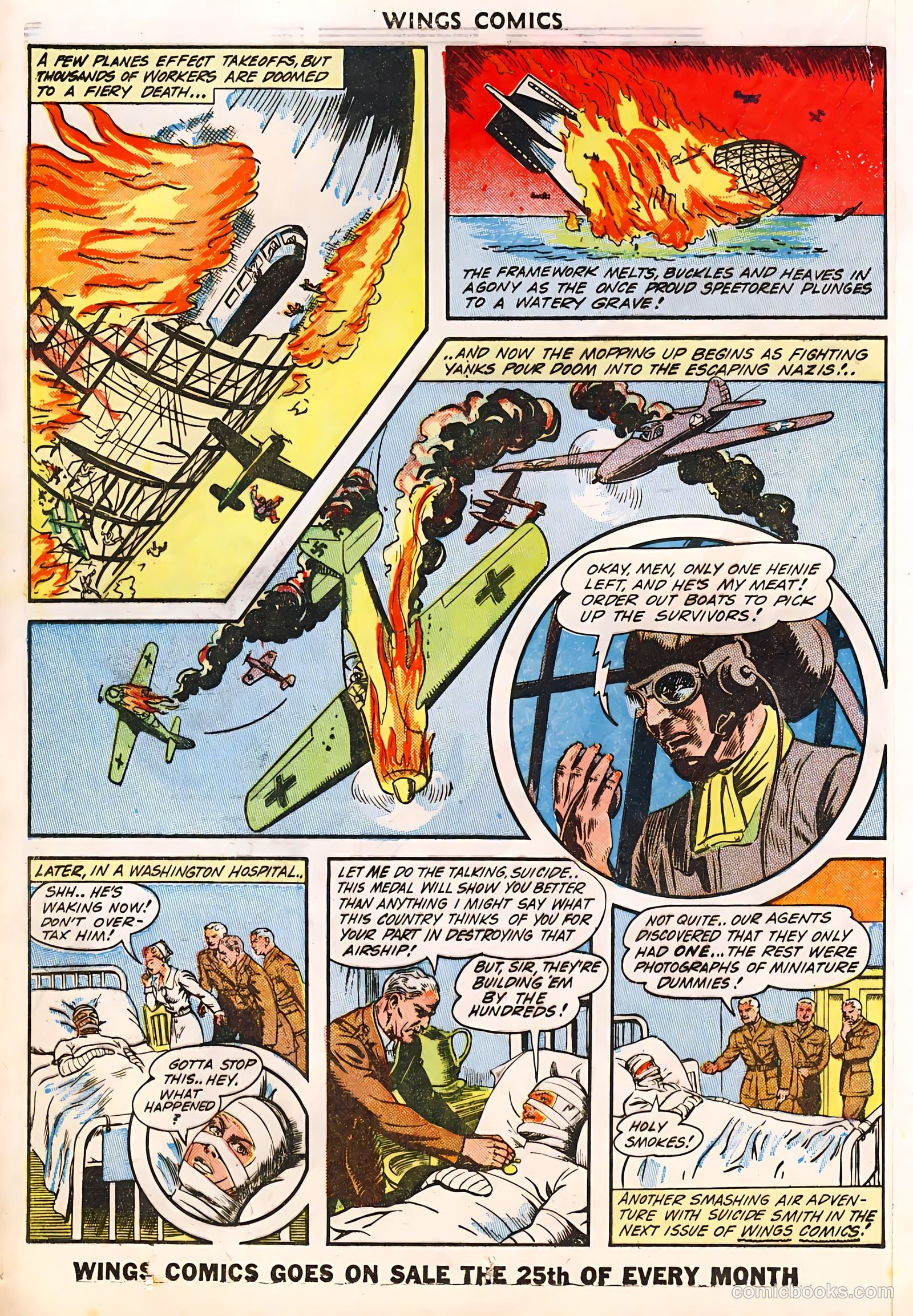 Wings Comics #36 (1943) — page 37 of 61