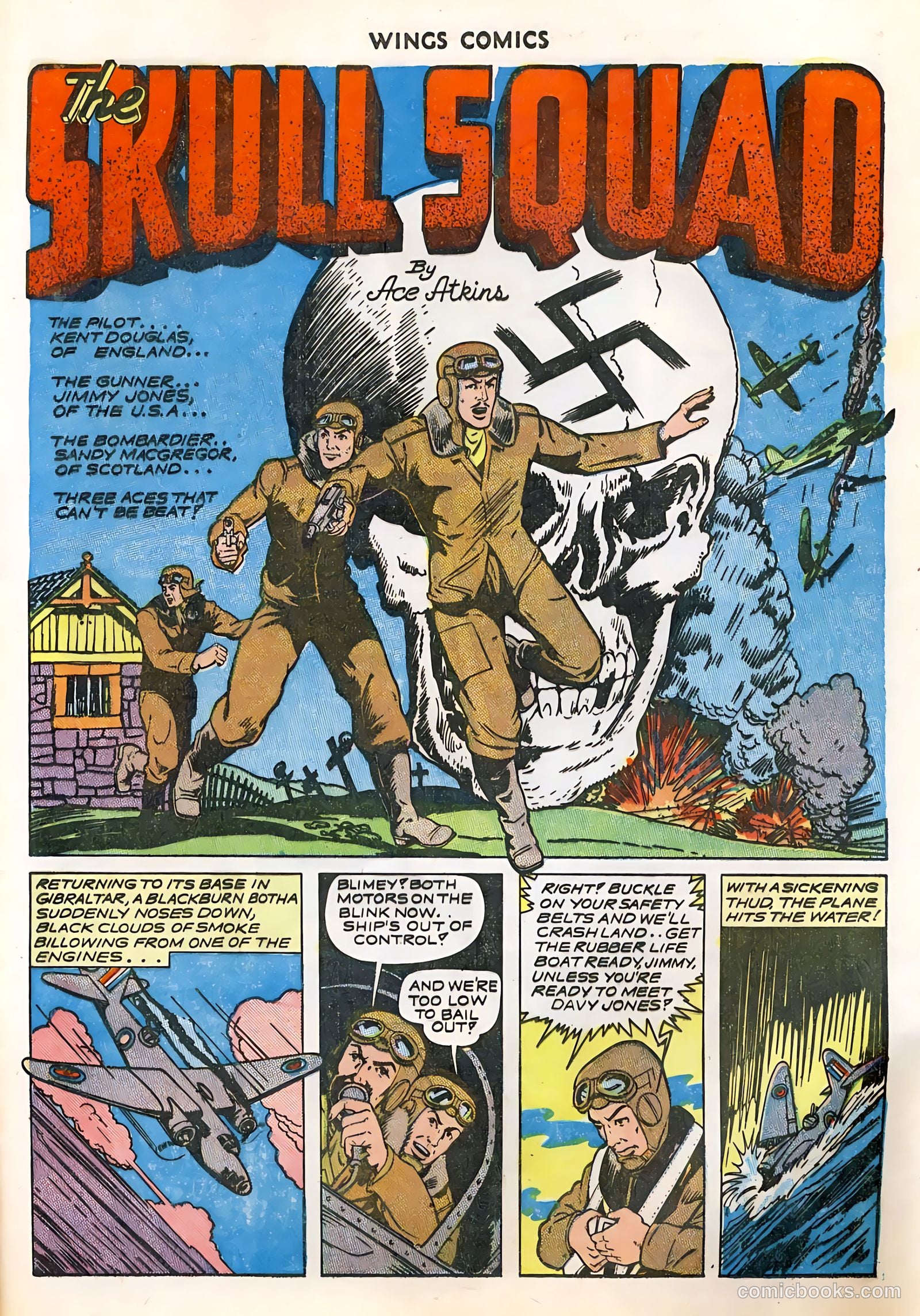 Wings Comics #36 (1943) — page 46 of 61