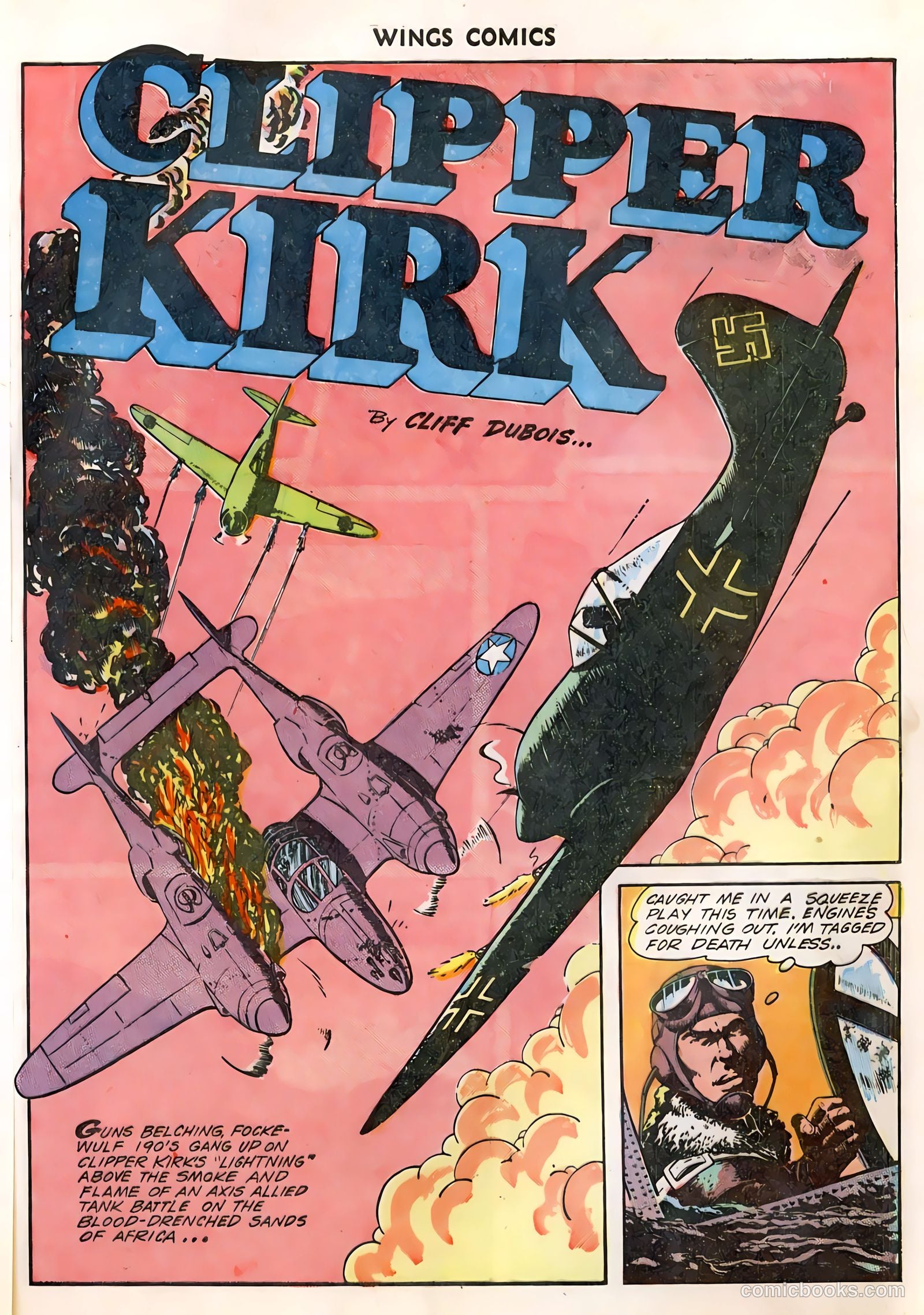 Wings Comics #36 (1943) — page 52 of 61