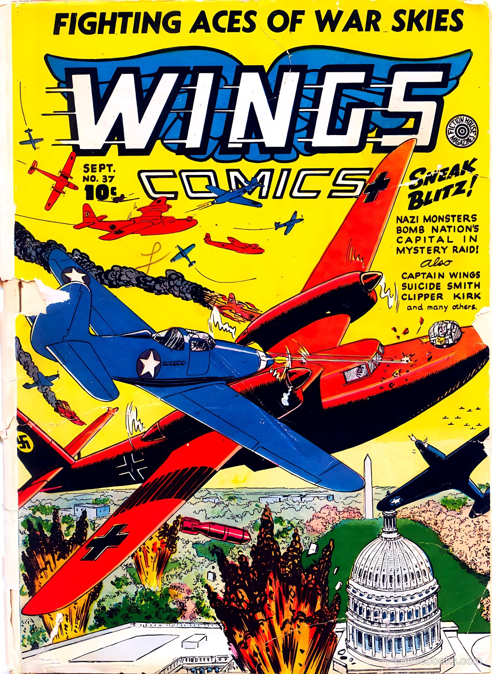 Wings Comics #37