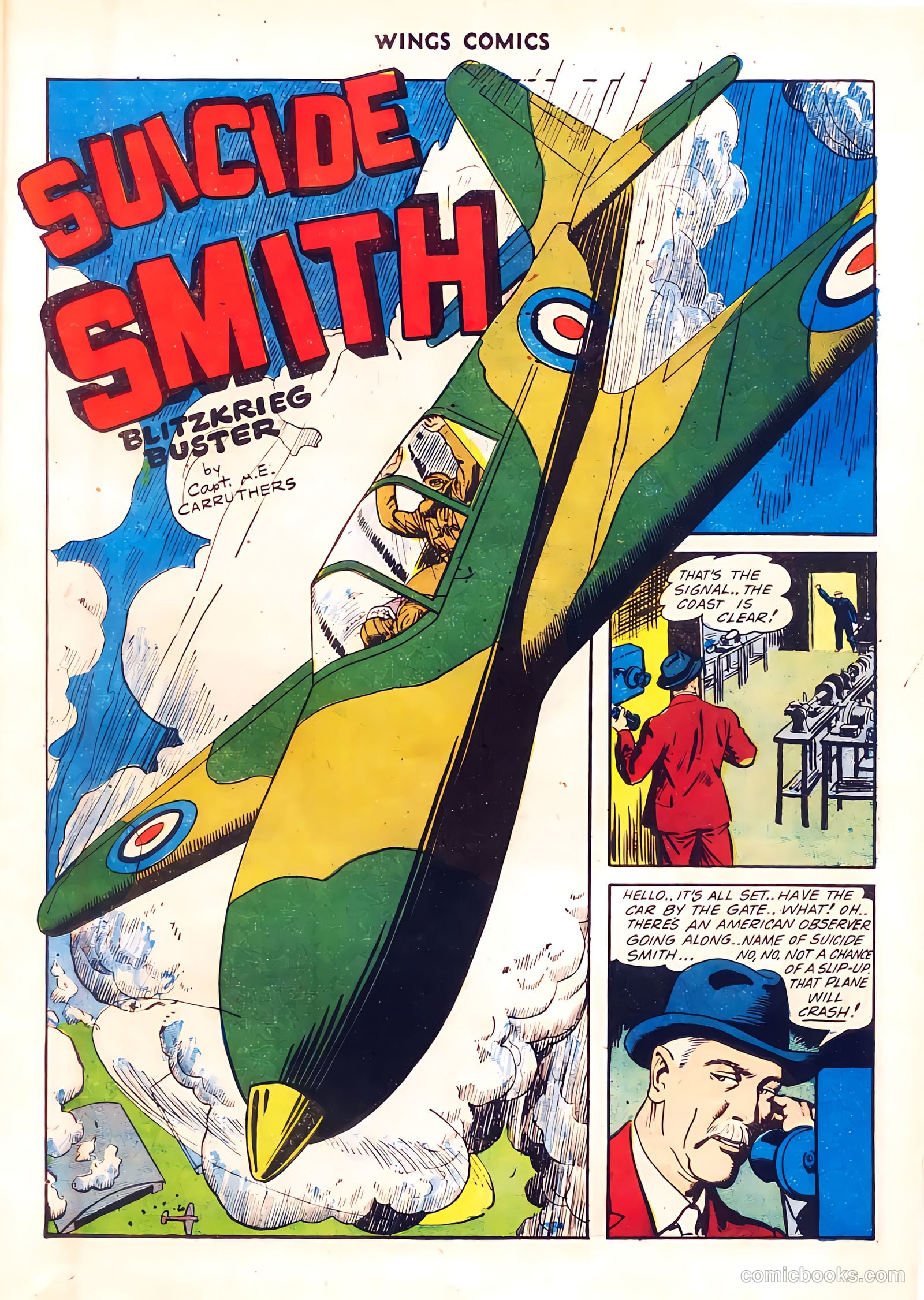 Wings Comics #37 (1943) — page 19 of 60