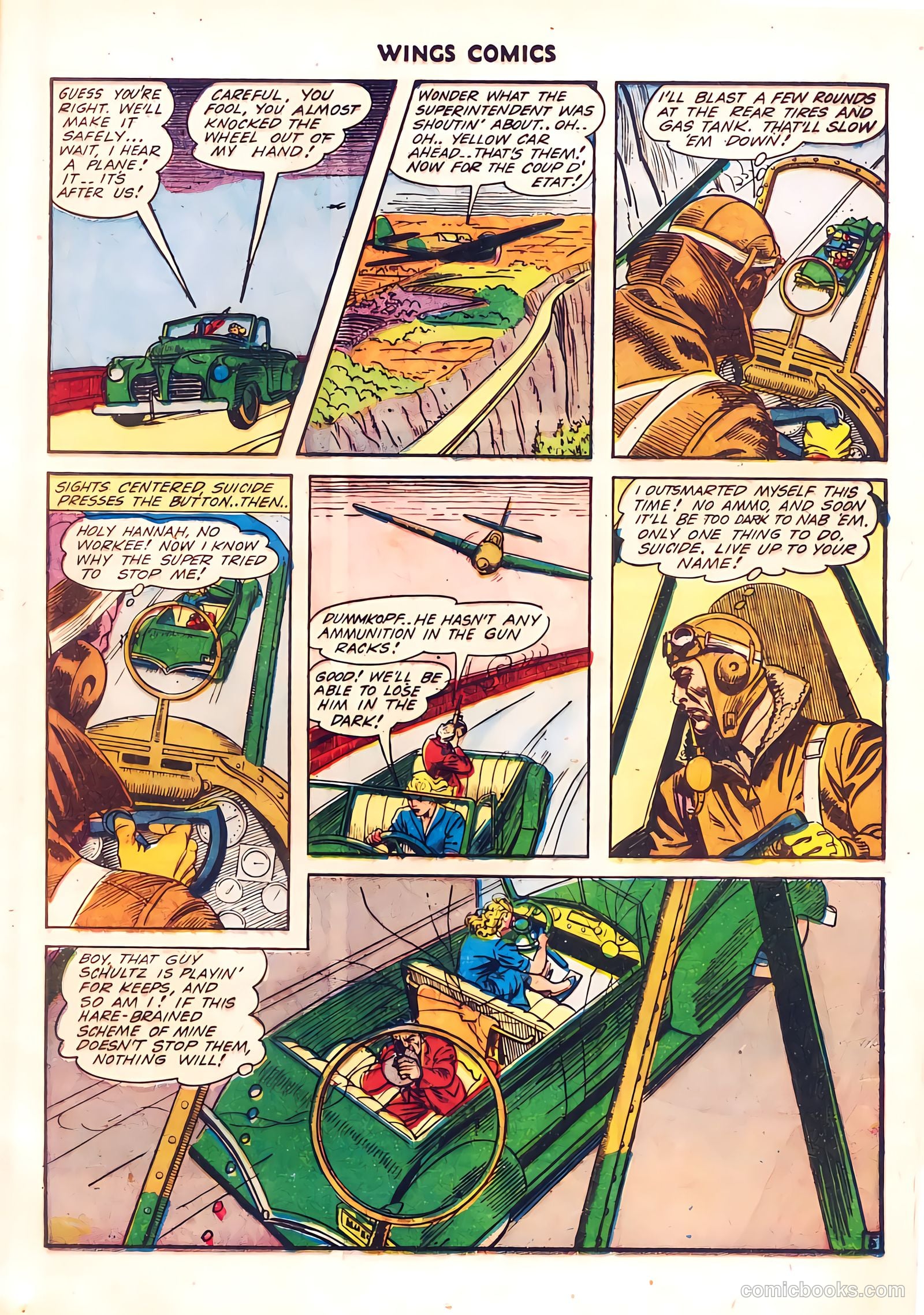 Wings Comics #37 (1943) — page 23 of 60