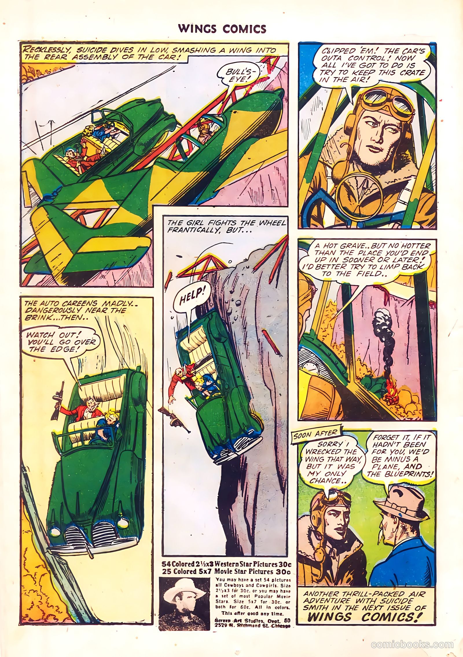 Wings Comics #37 (1943) — page 24 of 60