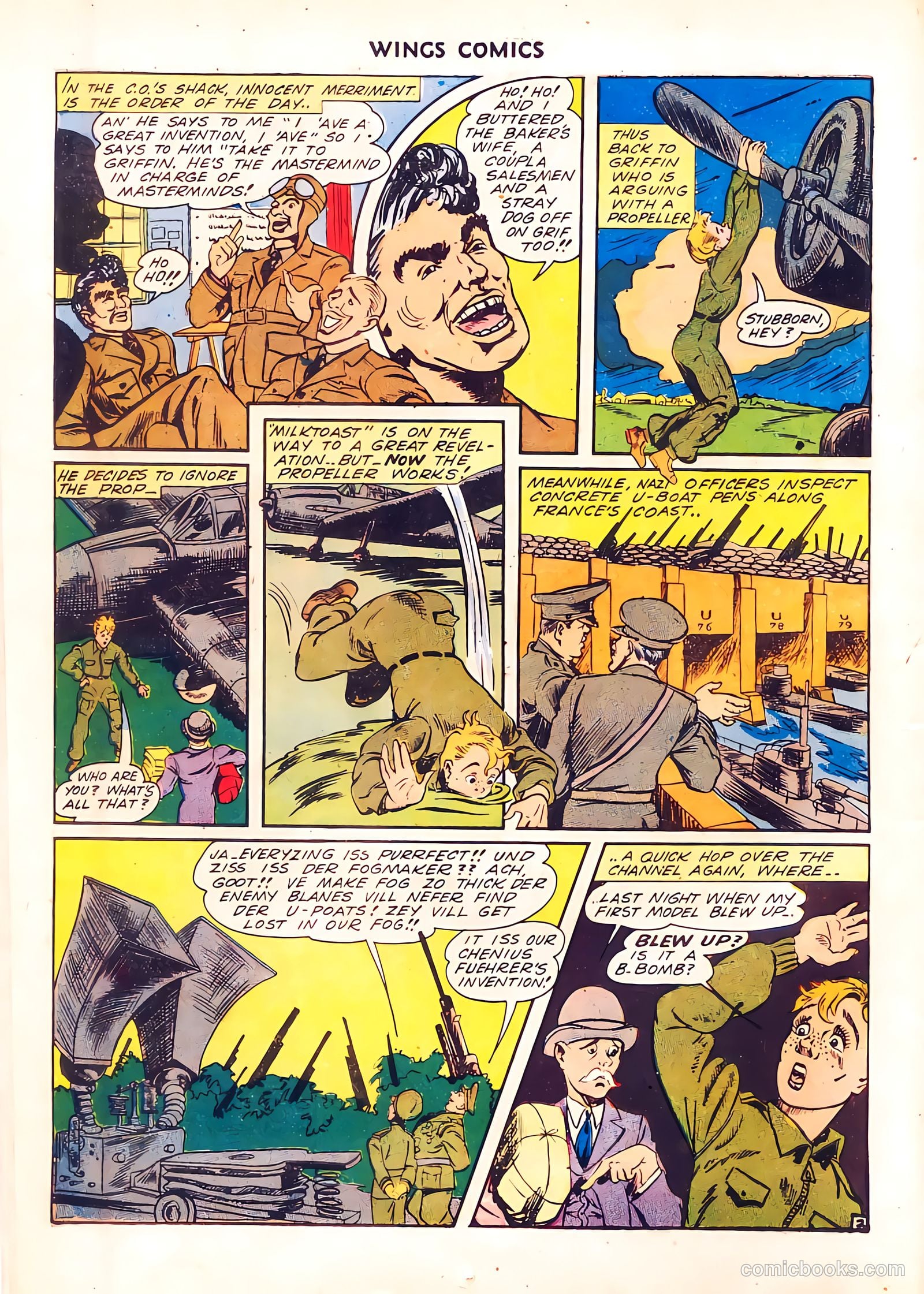 Wings Comics #37 (1943) — page 26 of 60