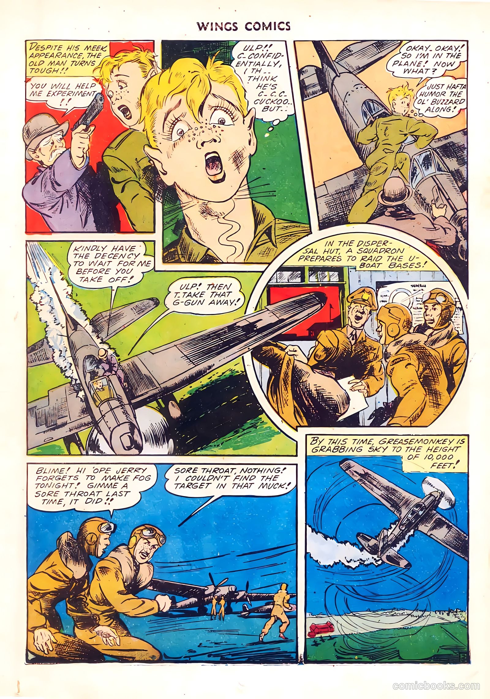 Wings Comics #37 (1943) — page 27 of 60