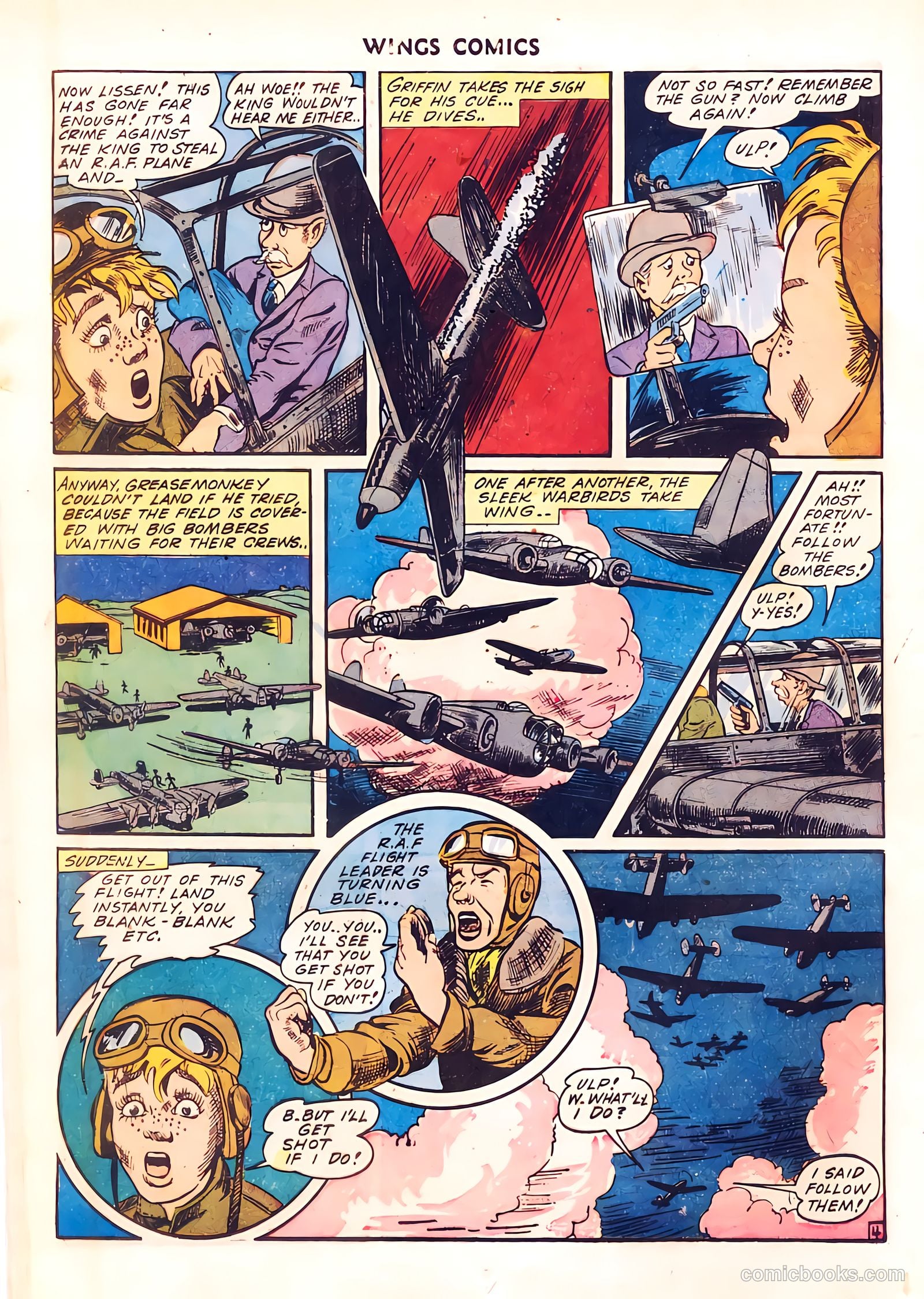 Wings Comics #37 (1943) — page 28 of 60