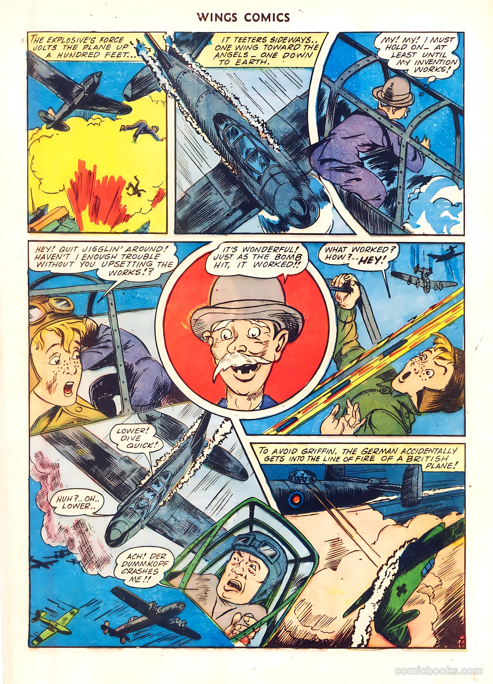 Wings Comics #37 (1943) — page 30 of 60