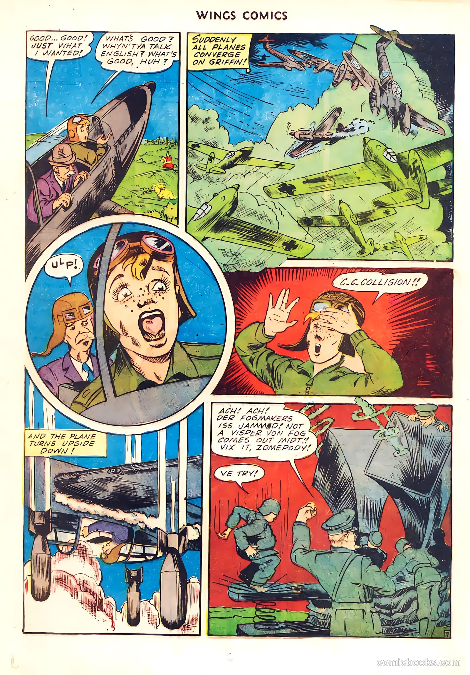 Wings Comics #37 (1943) — page 31 of 60